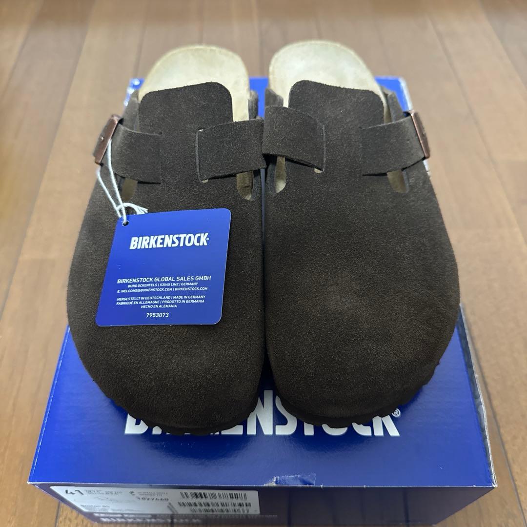 BIRKENSTOCK ビルケン Boston モカ 41 ナロー幅