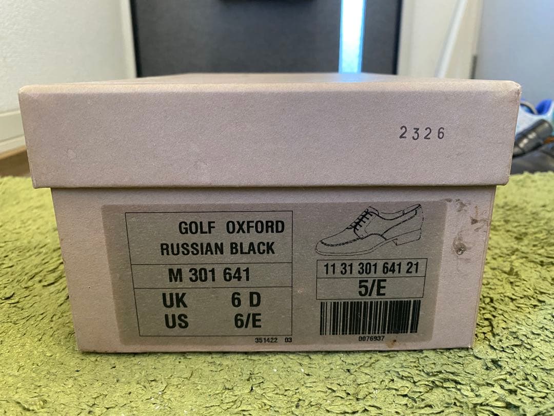 J.M.WESTON / Golf / 641 / ロシアンカーフ/ 5.5E