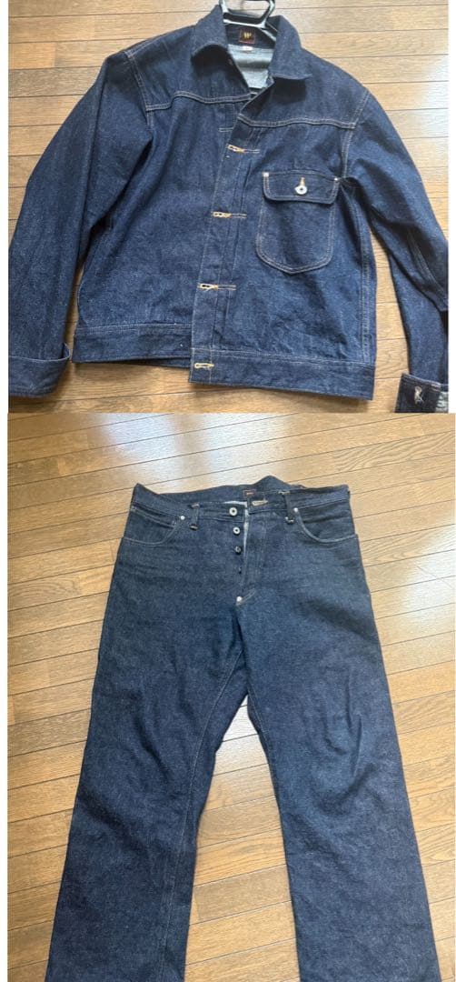 完売モデル上下セットWAREHOUSE LEE COWBOY大戦モデル