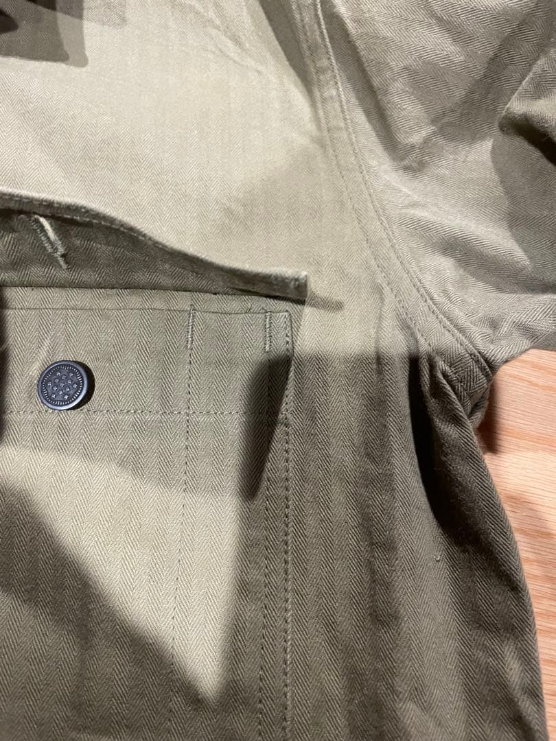 レア　デカサイ　バズリクソンズ　つなぎ　ジャンプスーツ　 オリーブ 44Ｒ