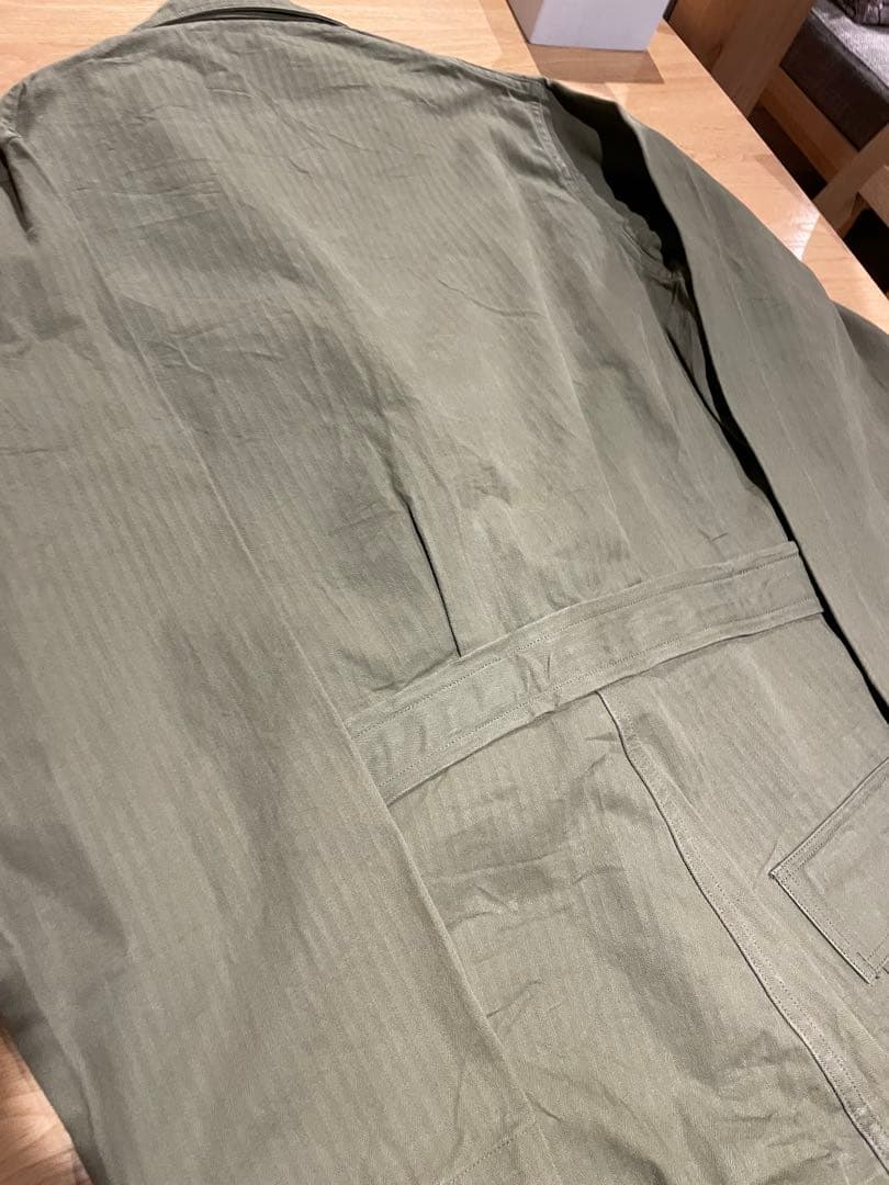 レア　デカサイ　バズリクソンズ　つなぎ　ジャンプスーツ　 オリーブ 44Ｒ