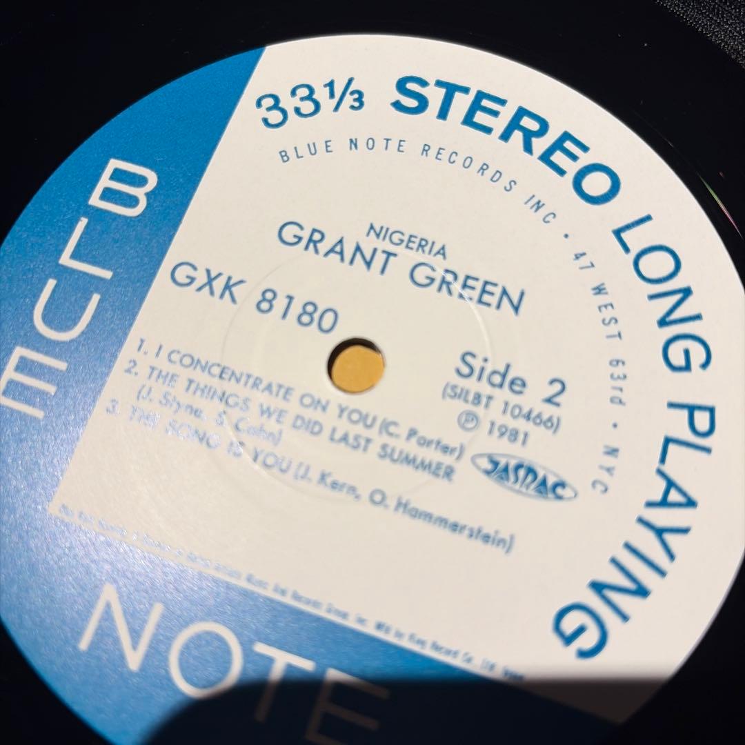 [レコード] grant green Nigeria LP ナイジェリア