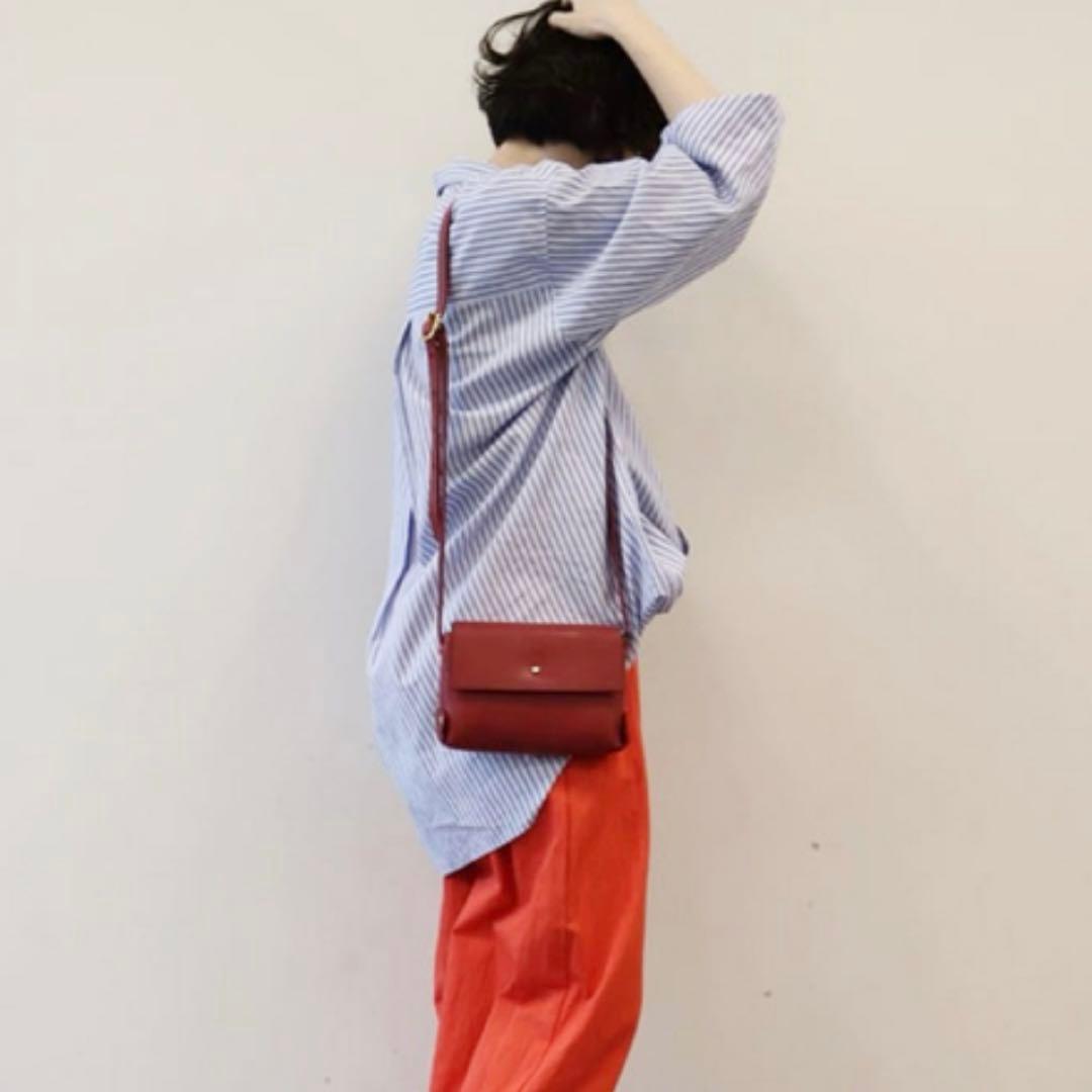 journal standard luxe MARCH SH ストライプ シャツ