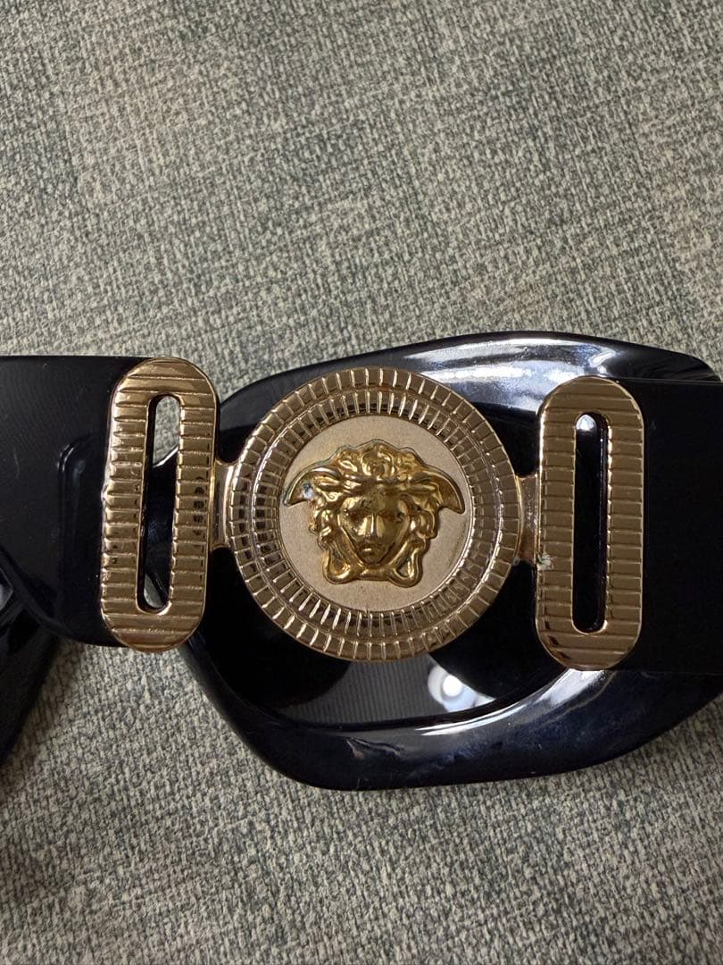 VERSACE ブラック サングラス ケース付き