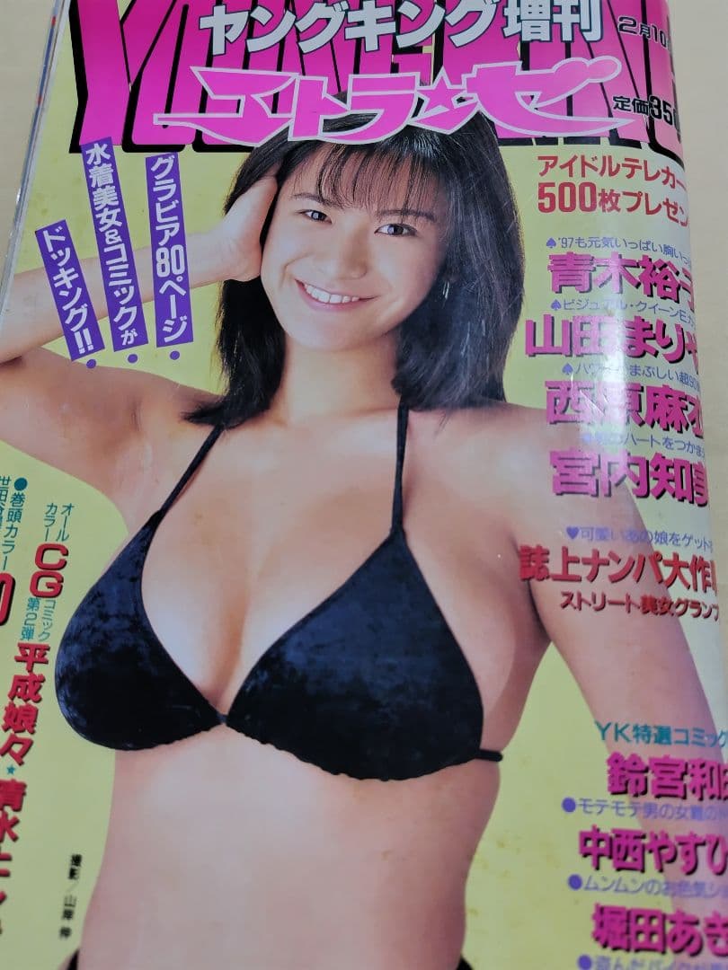 ♪ヤングキング増刊 エトランゼ 青木裕子&ヤングアニマル 「表紙グラビアのみ」
