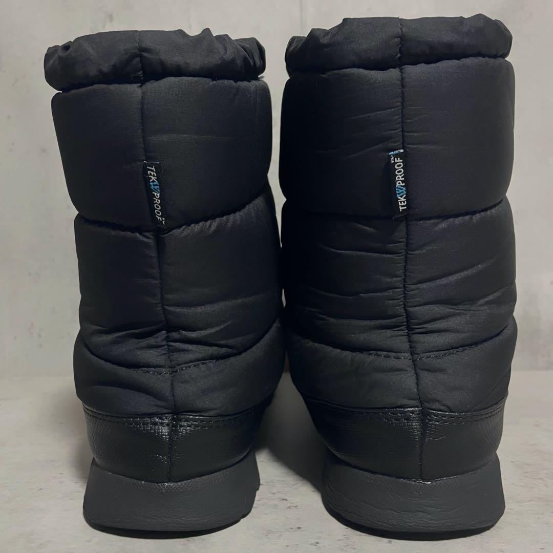 良品　ノースフェイス ヌプシ　ブーティ 23cm レディース 黒 プリマロフト