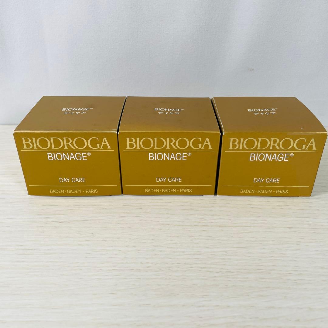 ビオドロガ BIONAGE デイケアクリーム 40g ×3個セット