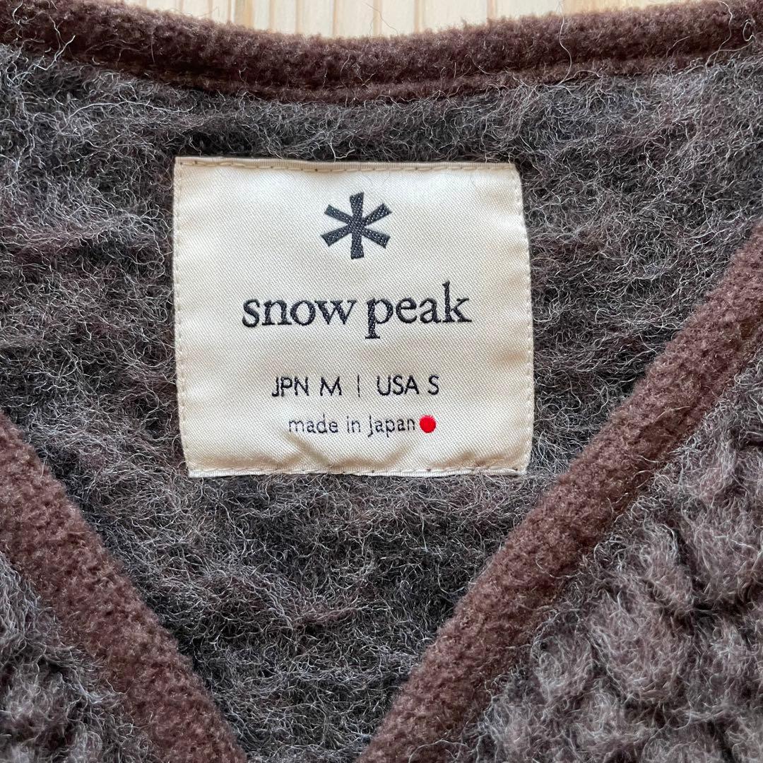  peak フリースボアベスト JPN M / USA S