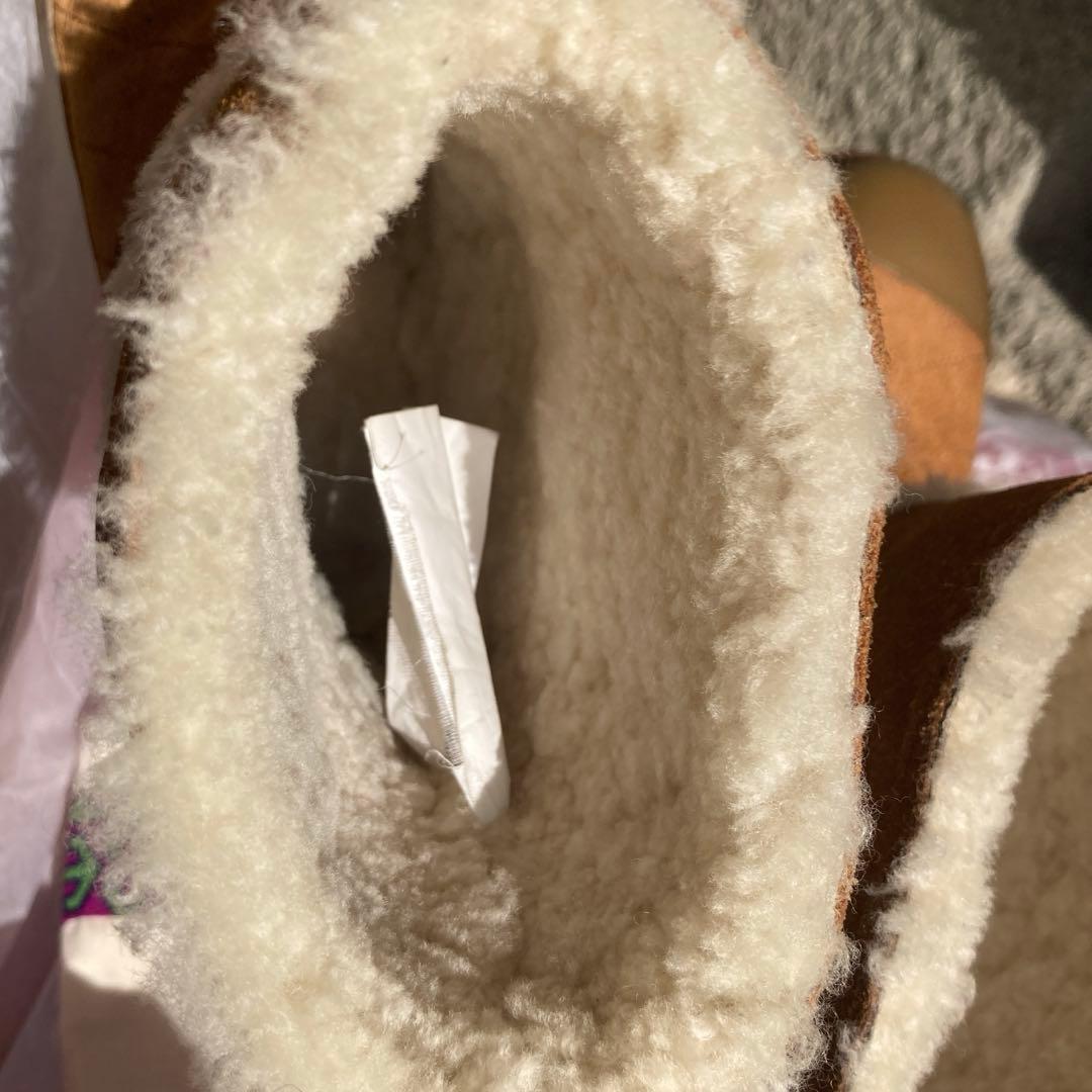 TORY BURCH 美品 ブーツ ムートン キルティング クリーニング済み