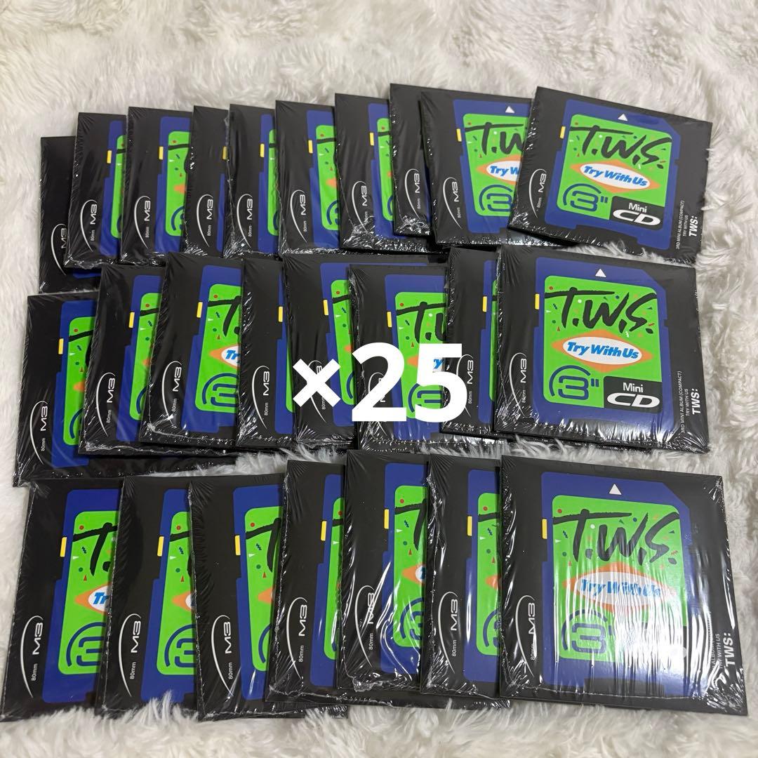 【25枚】TWS TRY WITH US Compact ver. 新品未開封