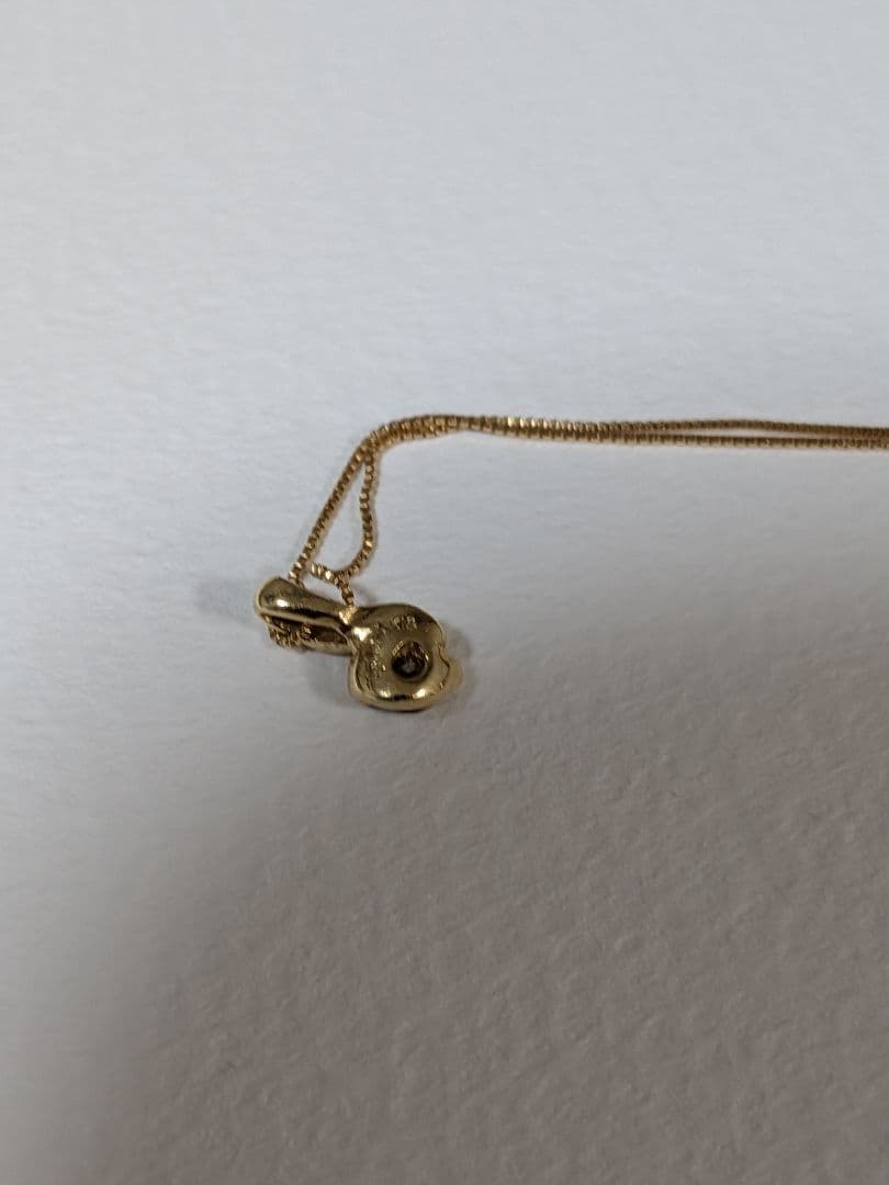 k18ネックレス　ダイヤモンド 0.1カラット 美品