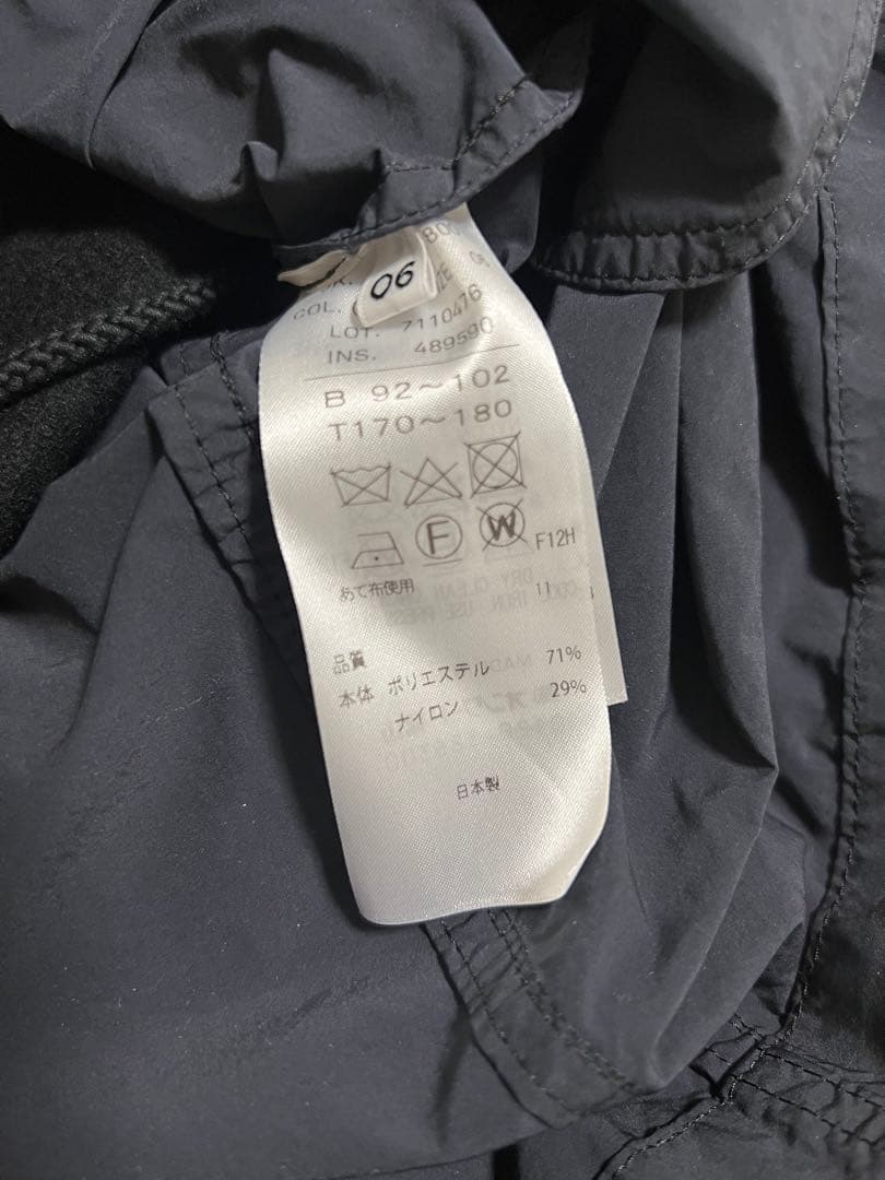 エイトンATON【24AW】AIR WEATHER SHORT MODSCOAT