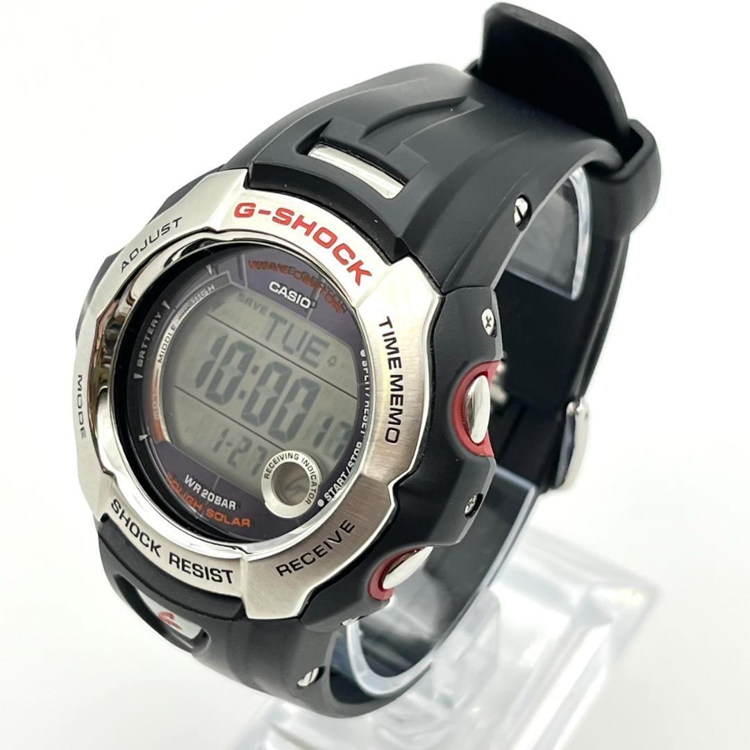 訳有 極美品 G-SHOCK TheG GW-700J 電波ソーラー腕時計 取説