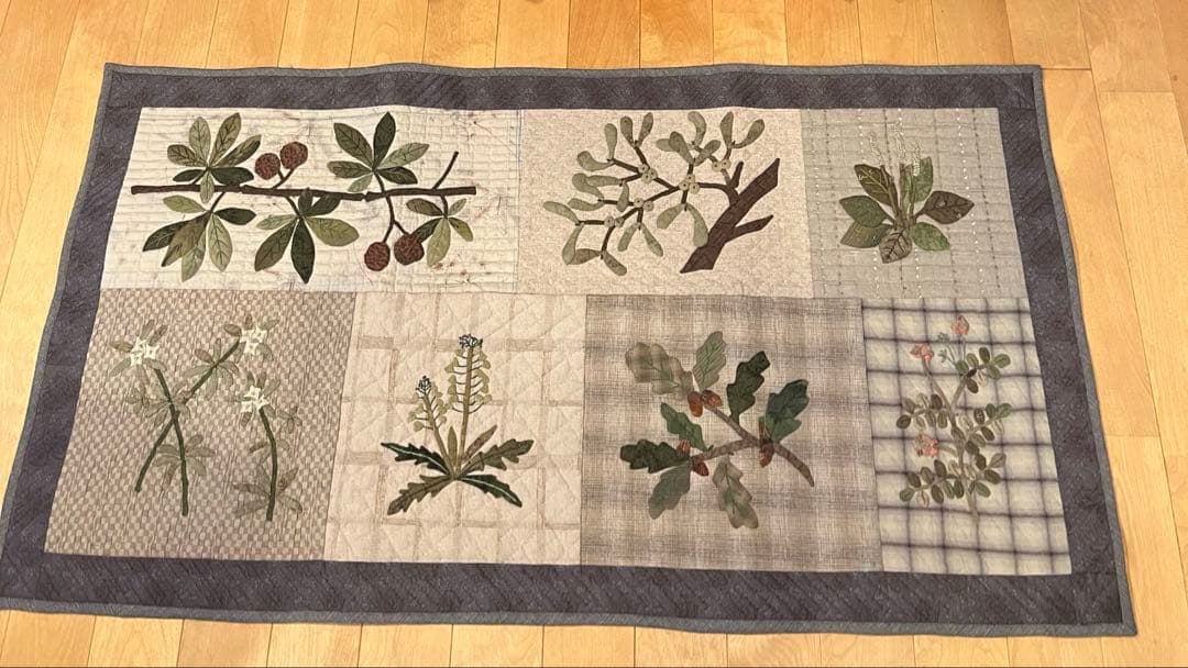 お花のタペストリー