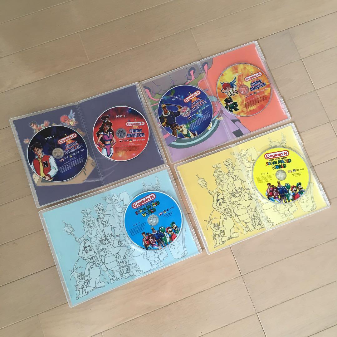 マリオ ゼルダ Captain N 80年代 90年代 DVD まとめ 北米版