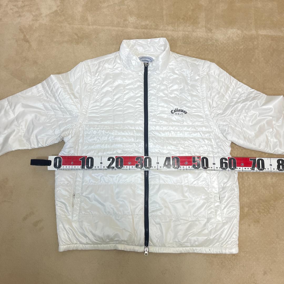 Callaway Golf キルティングジャケット 3L ホワイト　2way