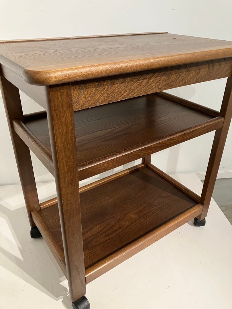 オールド　Fujimoku 、キッチンワゴン、トローリーワゴン、レトロ、和モダン