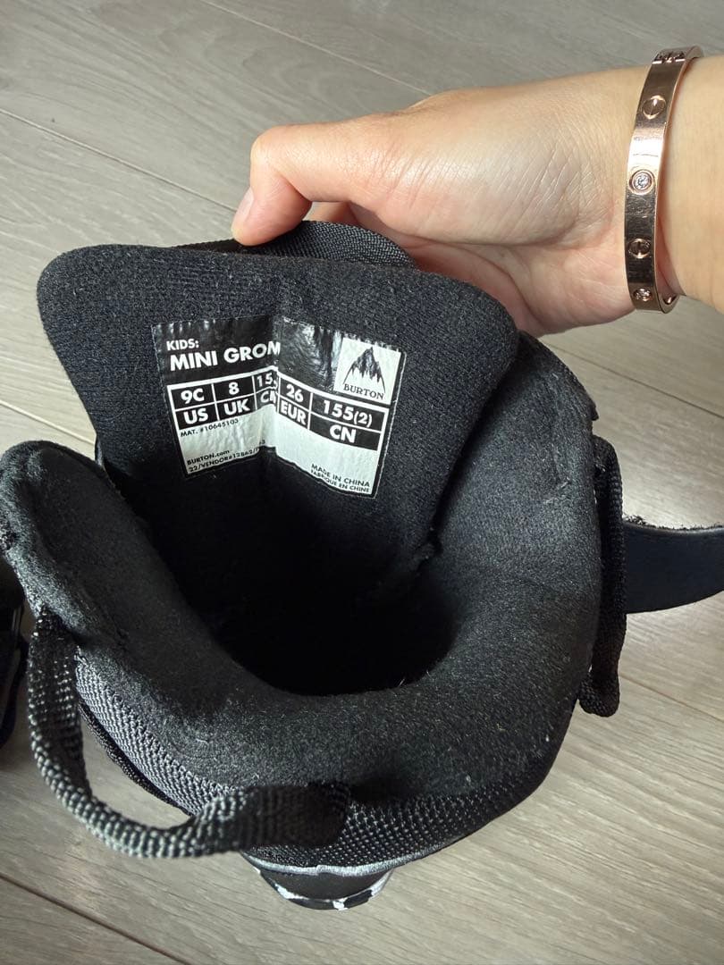 BURTON キッズ用スノーボードブーツ