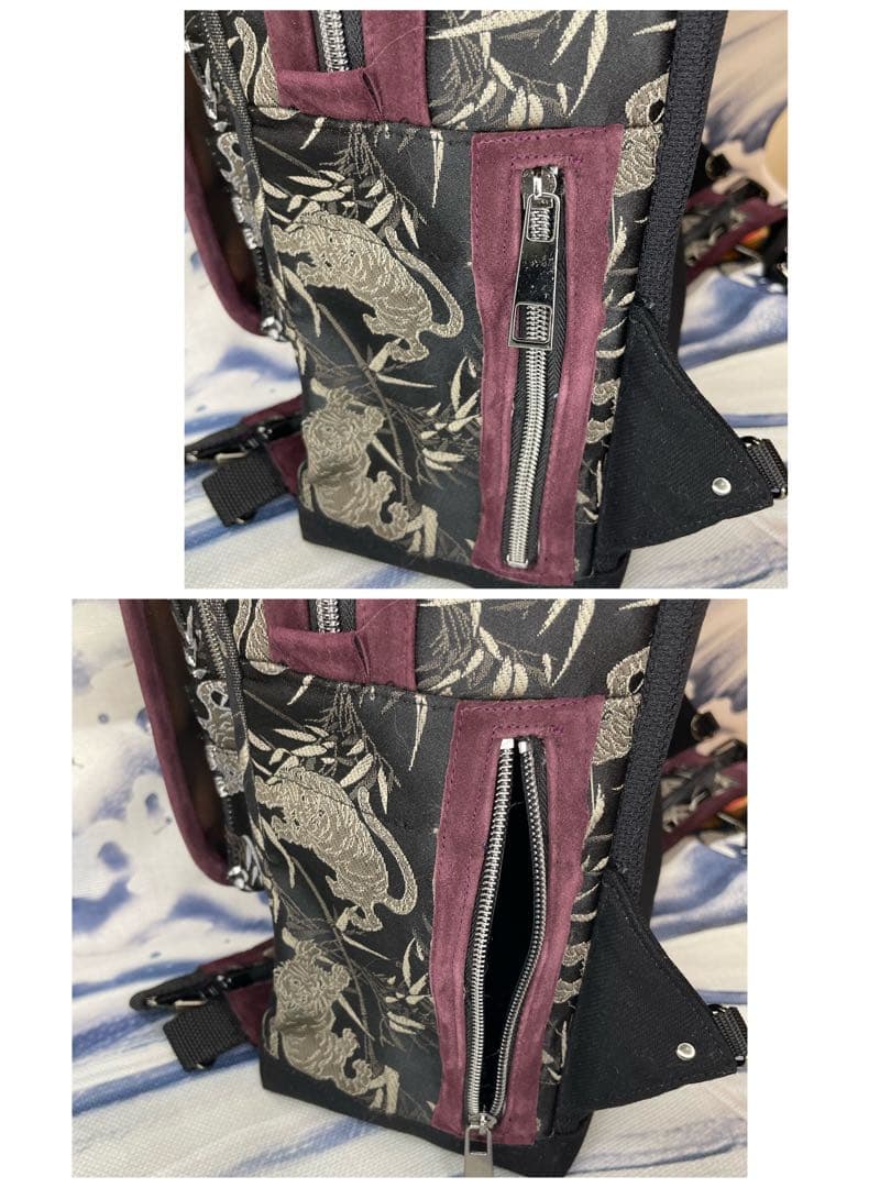 【うえぽん】2wayリュック&ファスナースライダー