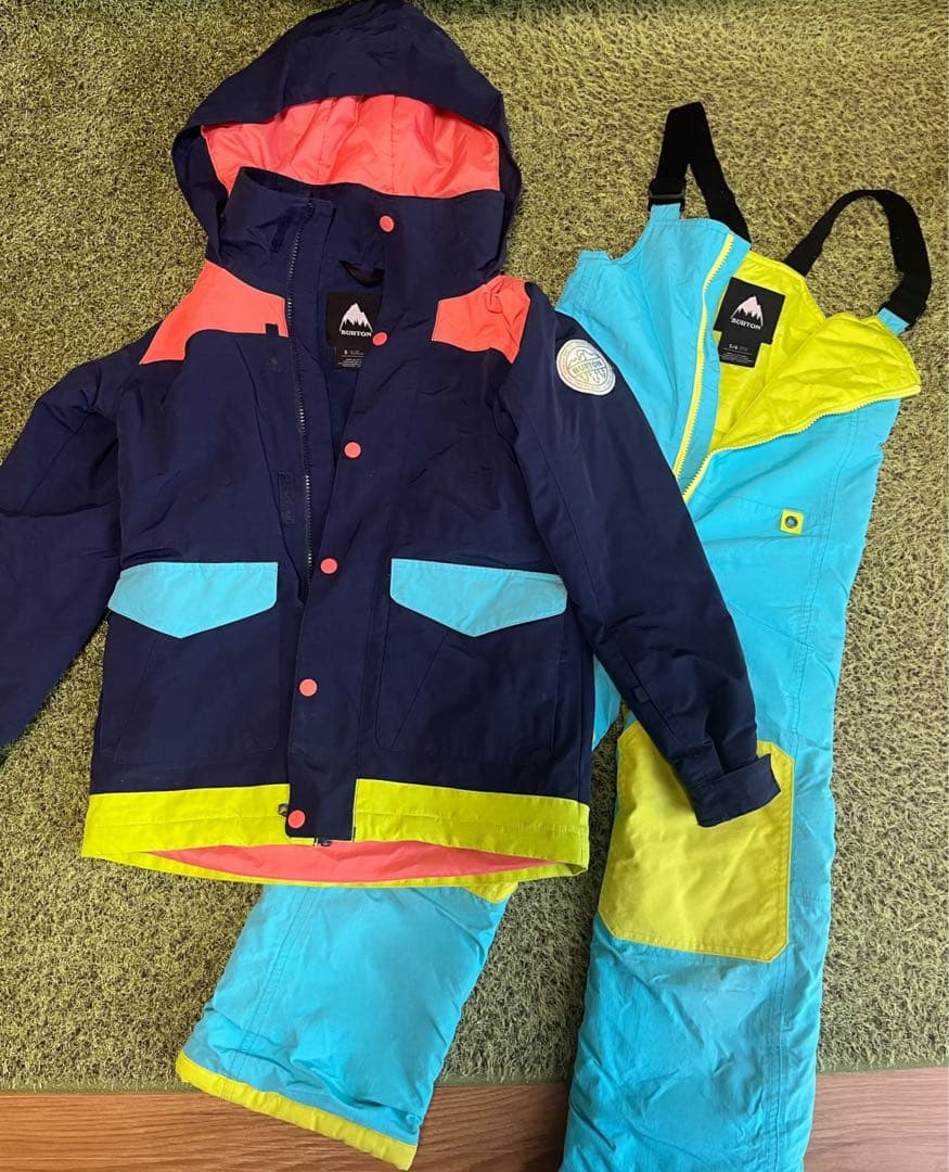 120㎝　BURTON スキーウェア 上下セット