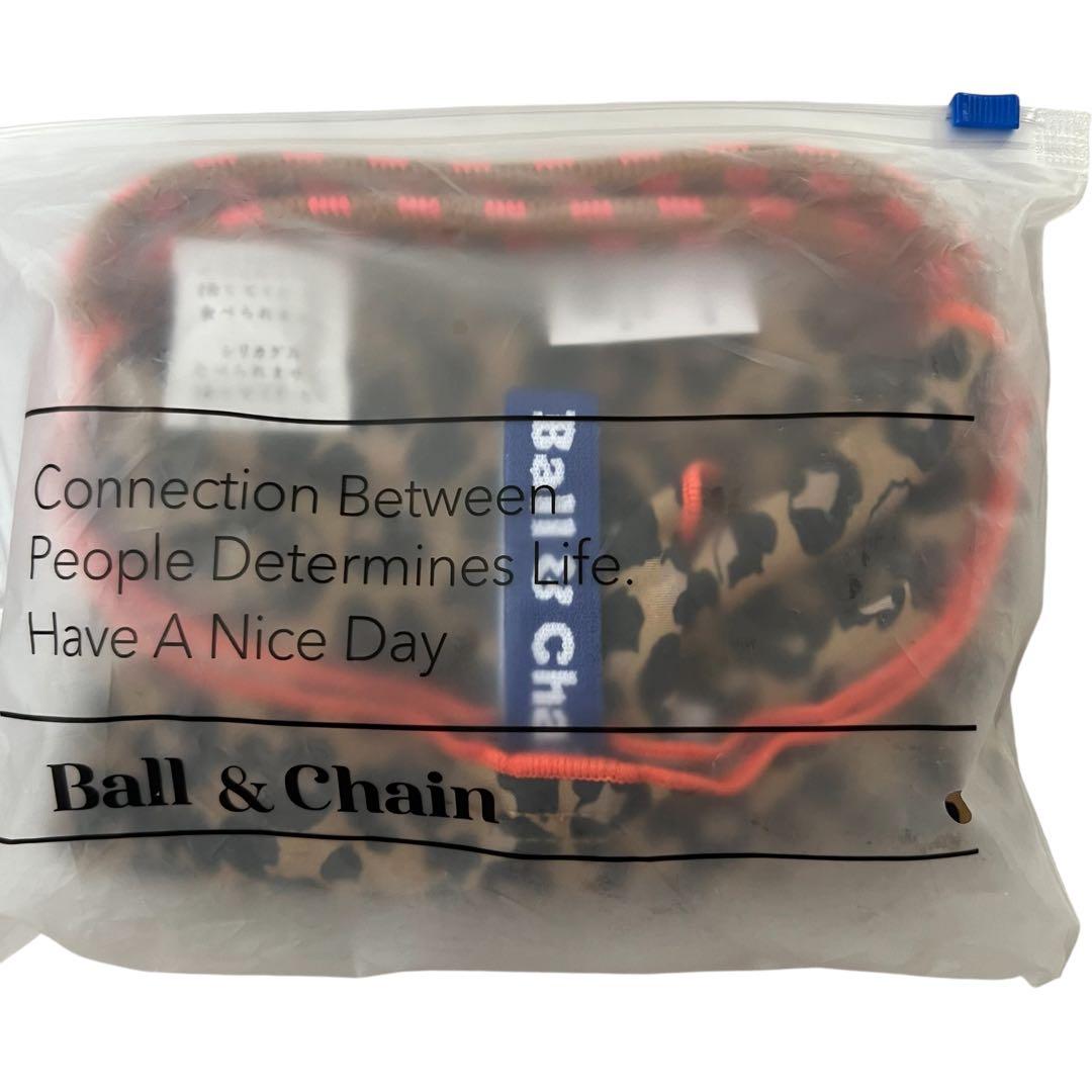 新品 未使用 ボールアンドチェーン 大阪限定 スヌーピ M レオパード バッグ