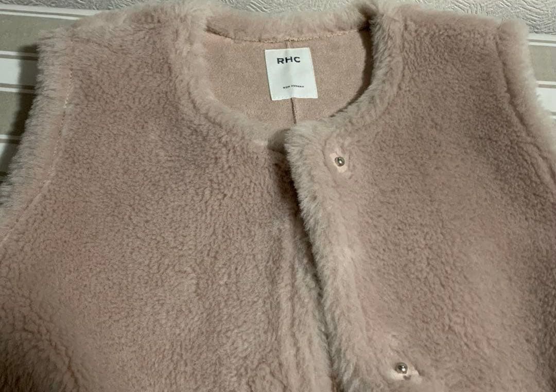 美品 RHC Wool Bor Vest ボアベスト　完売商品