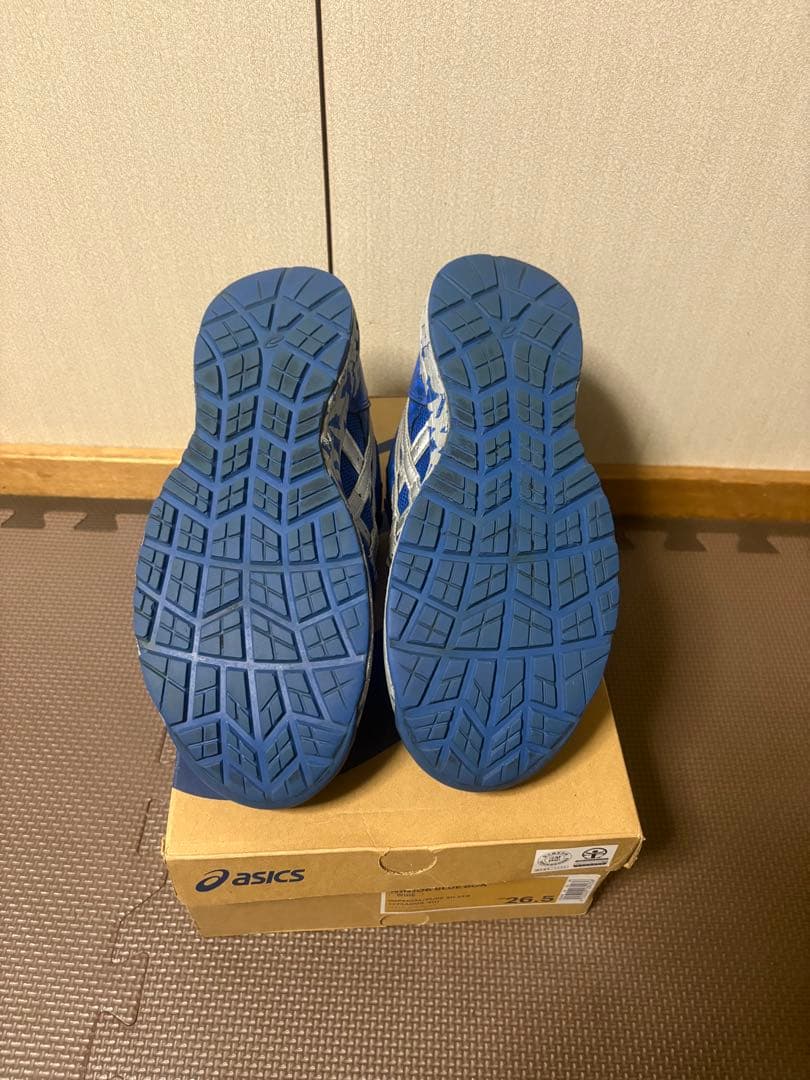 asics CP209 WINJOB BLUE BOA安全靴 青 限定 26.5