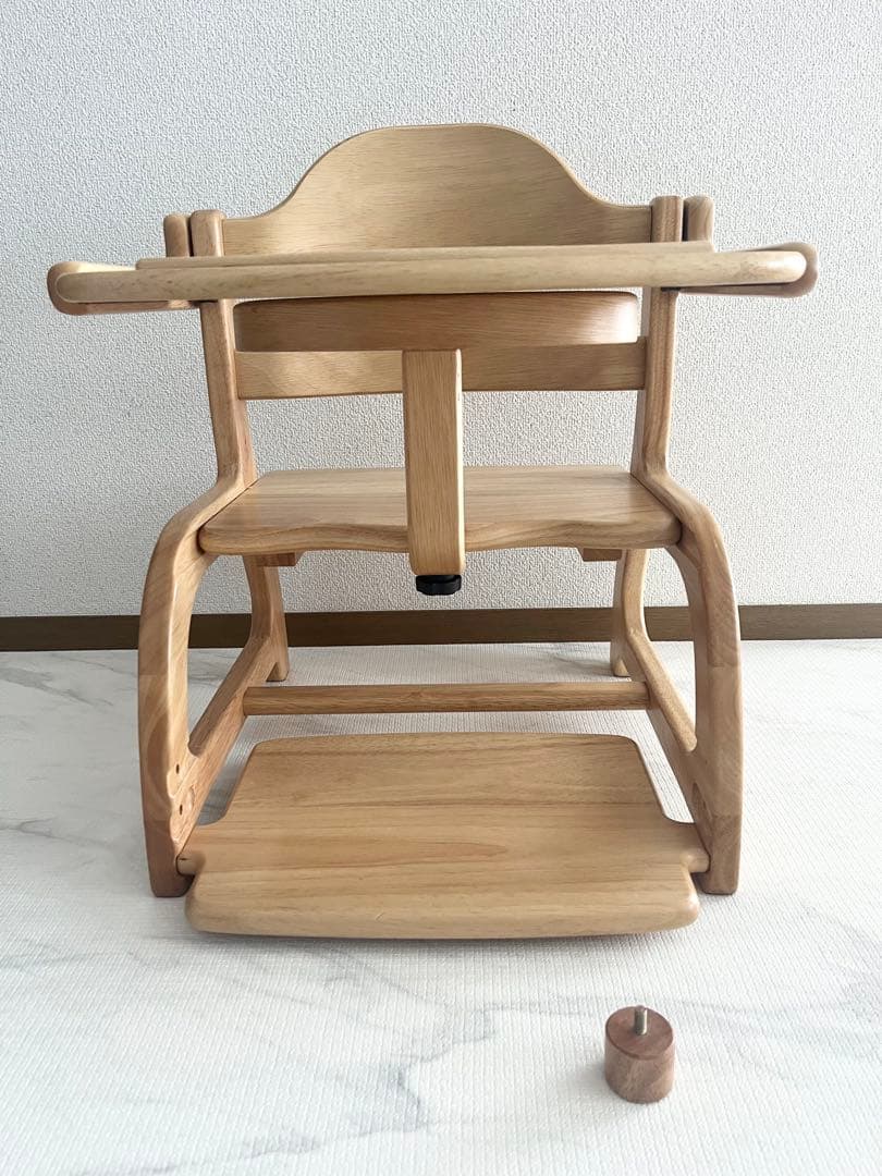 大和屋 すくすくローチェアⅡ 完成品発送 専用シート&セーフティベルトセット