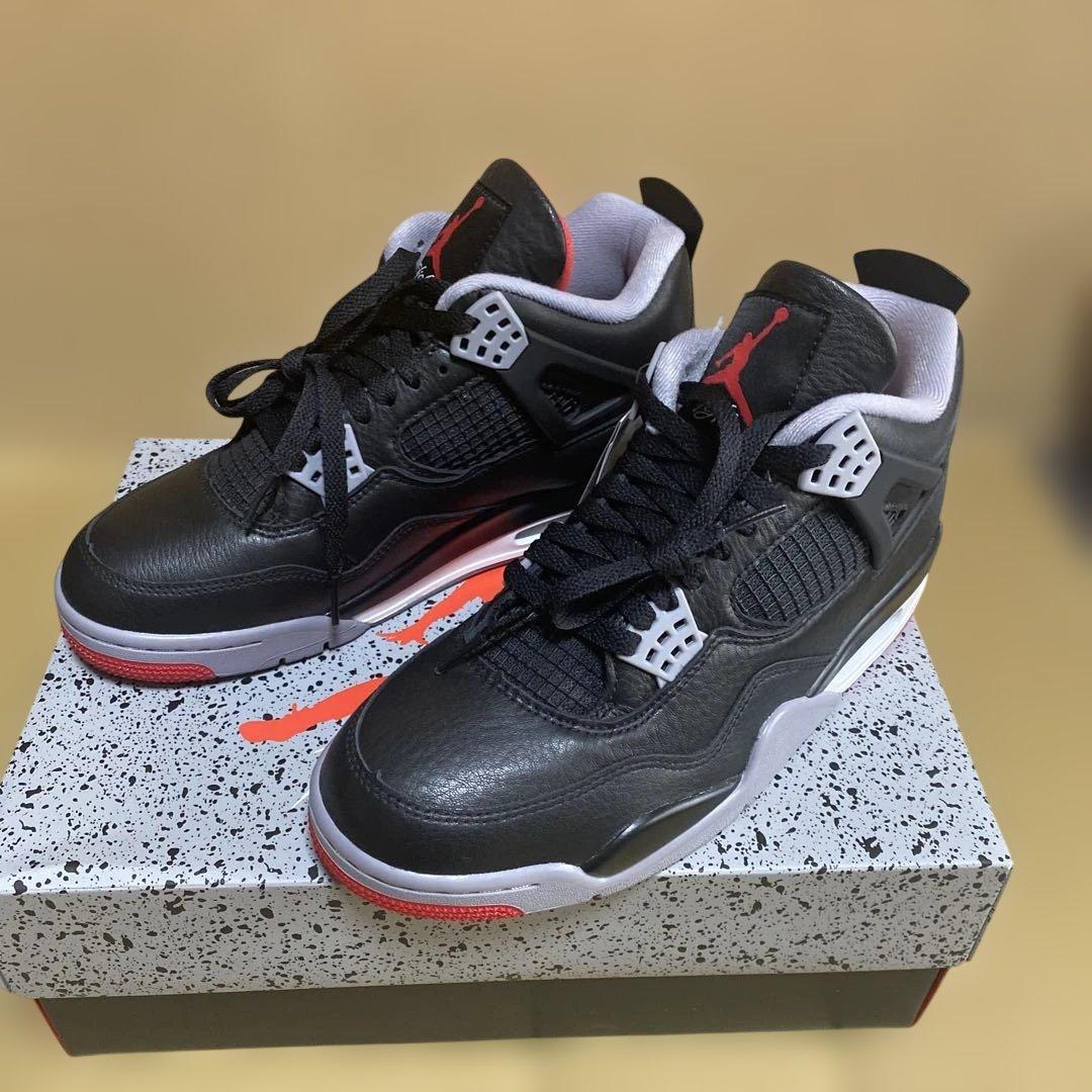 Air Jordan 4 ブラック/レッド　（26cm）