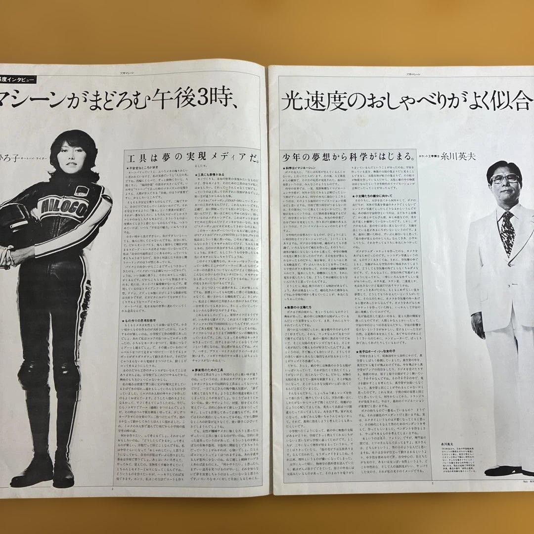 SOFT MACHINE 創刊号　1979年9月1日発行　羽良田平吉　工作舎