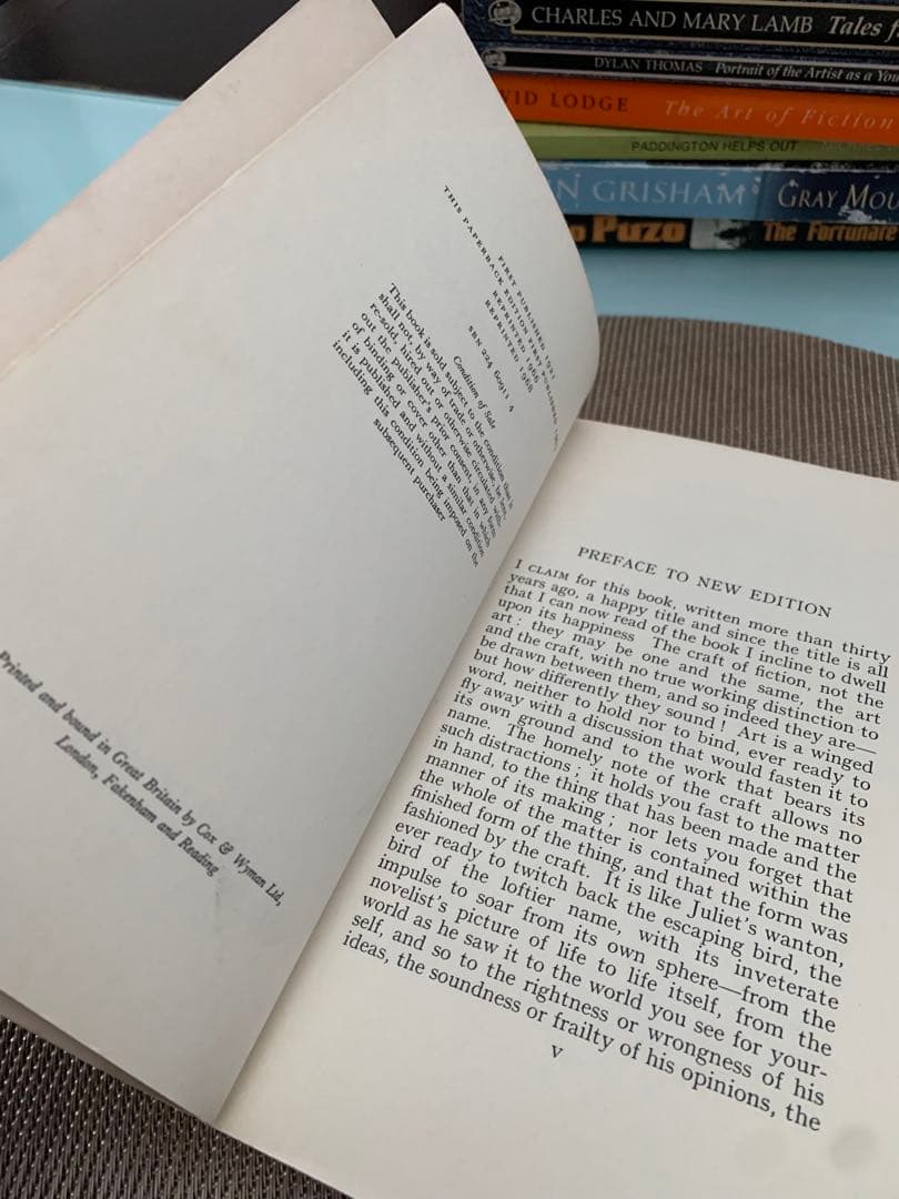 希少　The Craft of Fiction - Percy Lubbock