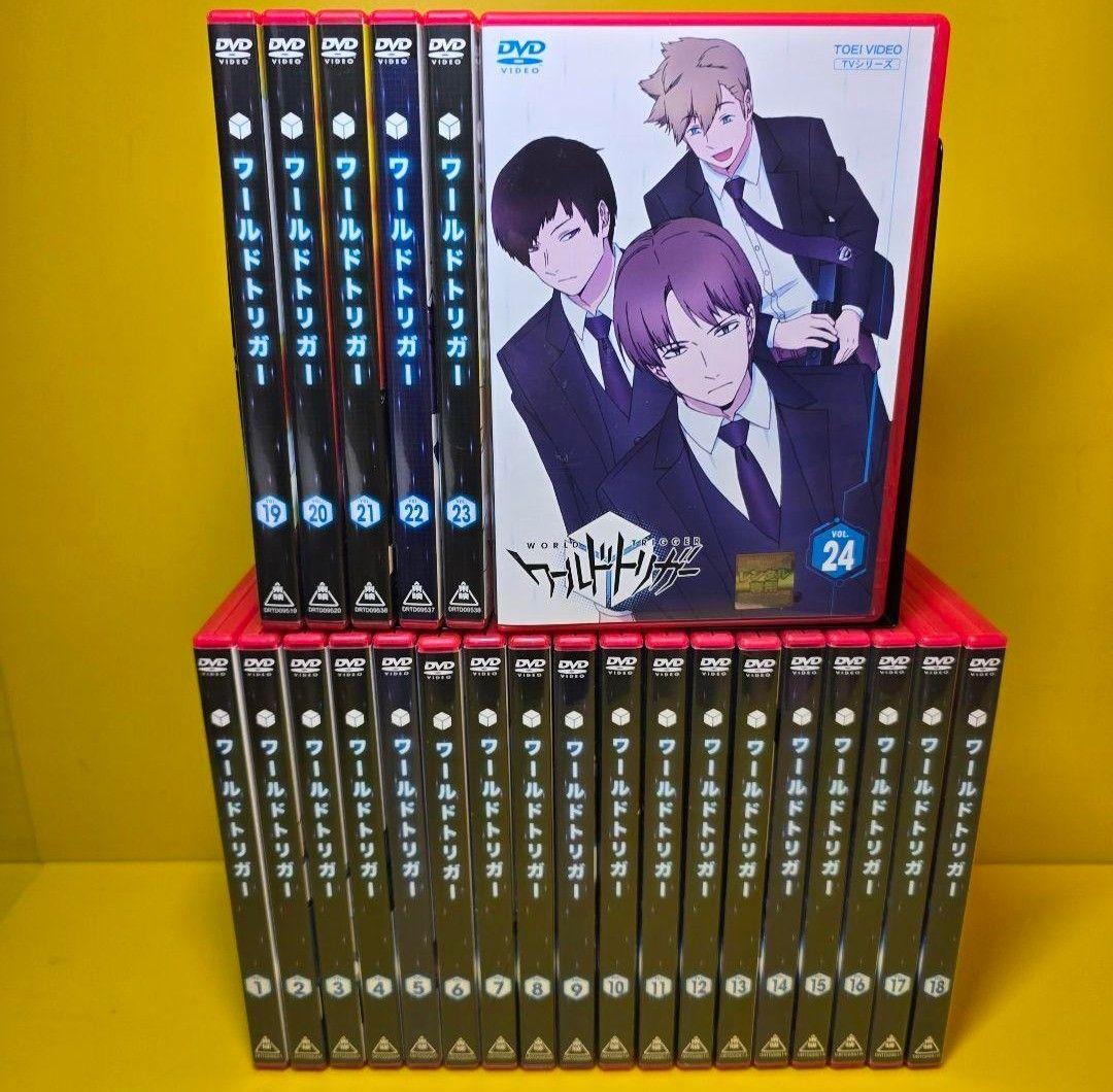 ※新品ケース交換済み　ワールドトリガー DVD 1期 全24巻 全巻セット