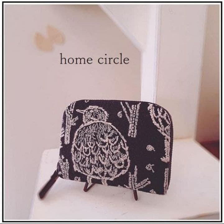 【new❤︎一般販売】⚮̈ミナペルホネン  circle◆布製ハーフ財布