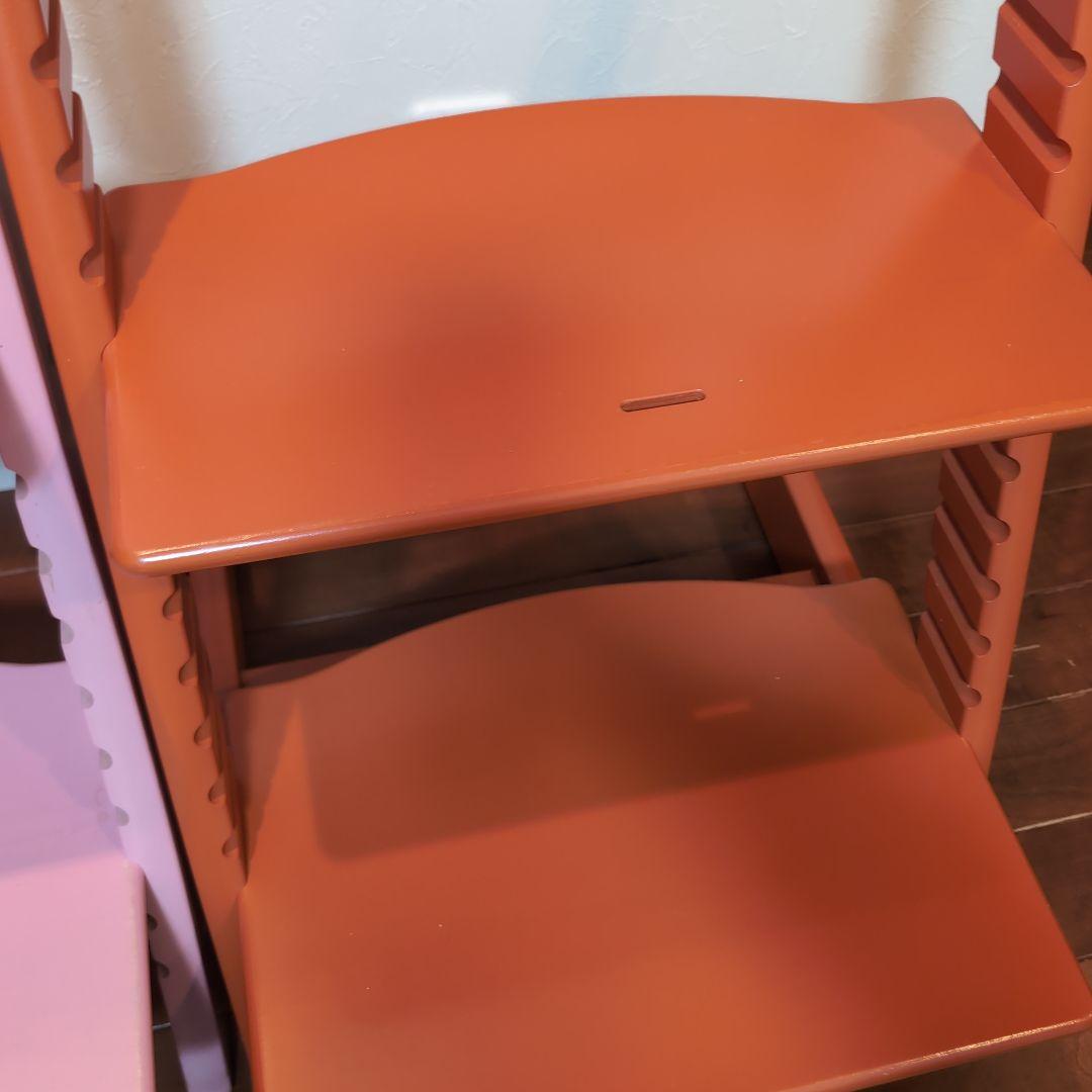 STOKKE ストッケのトリップ トラップ ピンク オレンジ