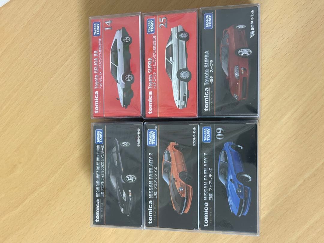 や*認様 トミカ プレミアム　ミニカー6台セット