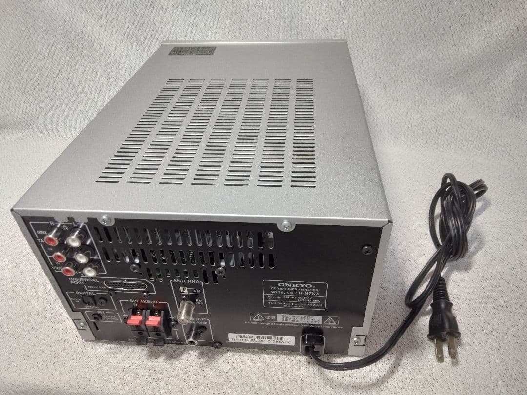 ONKYO FR-N7NX D-N7NX CD、MD、USBコンポ