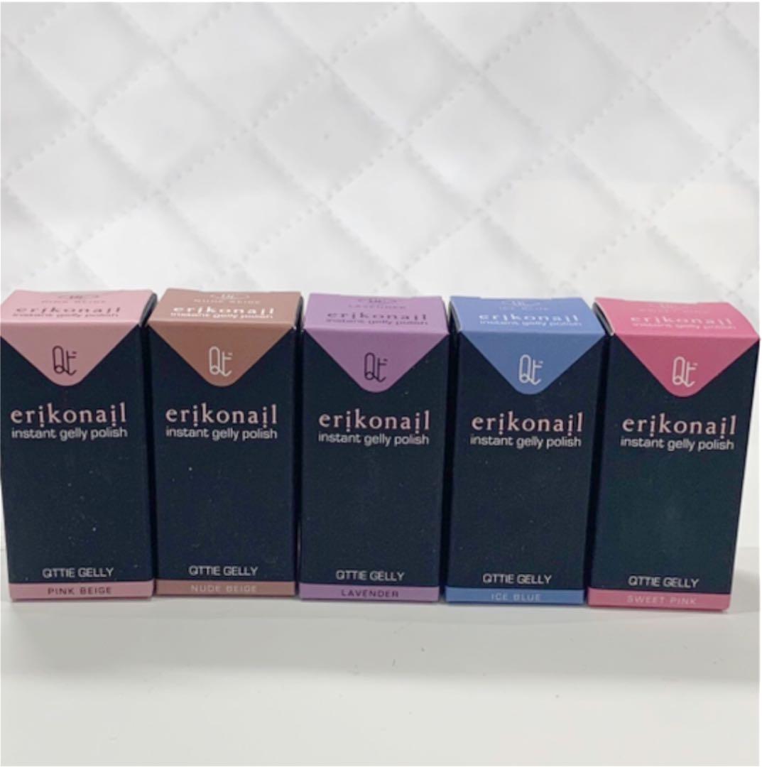 ⑦erikonail エリコネイル×キューティー インスタントジェリーポリッシュ