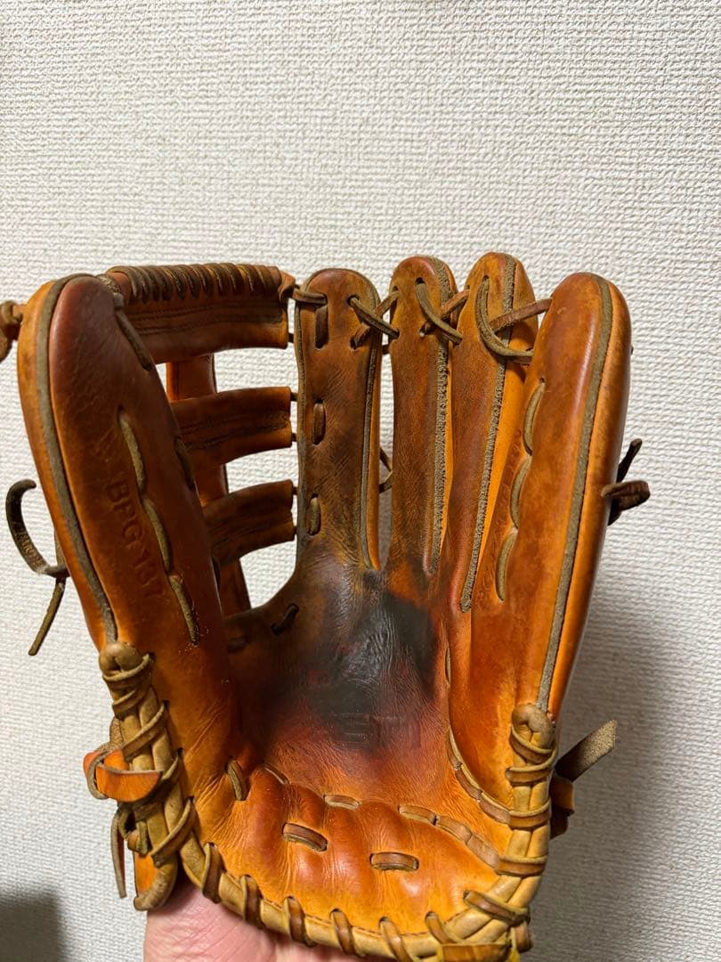 し*ま様 ゼット プロステイタス 外野 グローブ 硬式 軟式