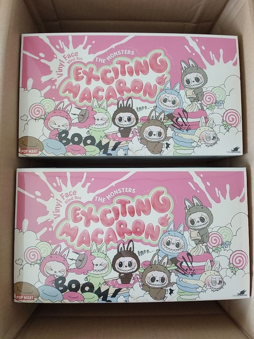 2箱セットPOPMART LABUBU Exciting Macaronアソート