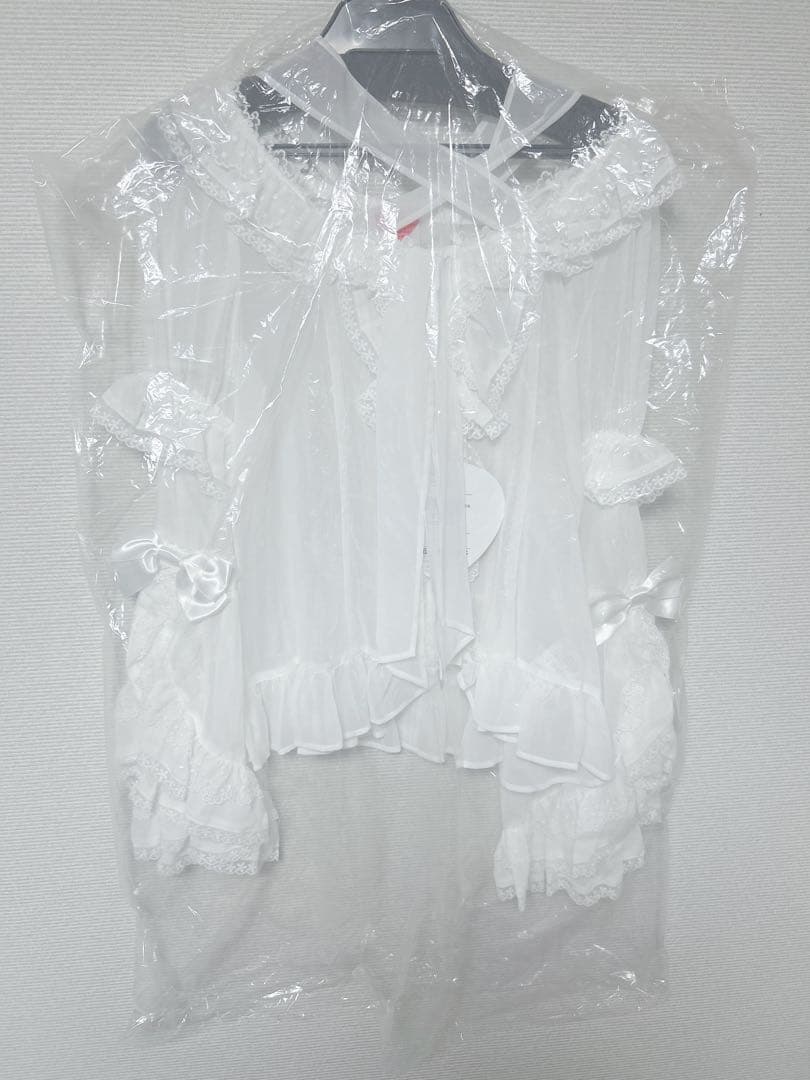 BABY シフォンプリンセスドレスブラウス オフ白