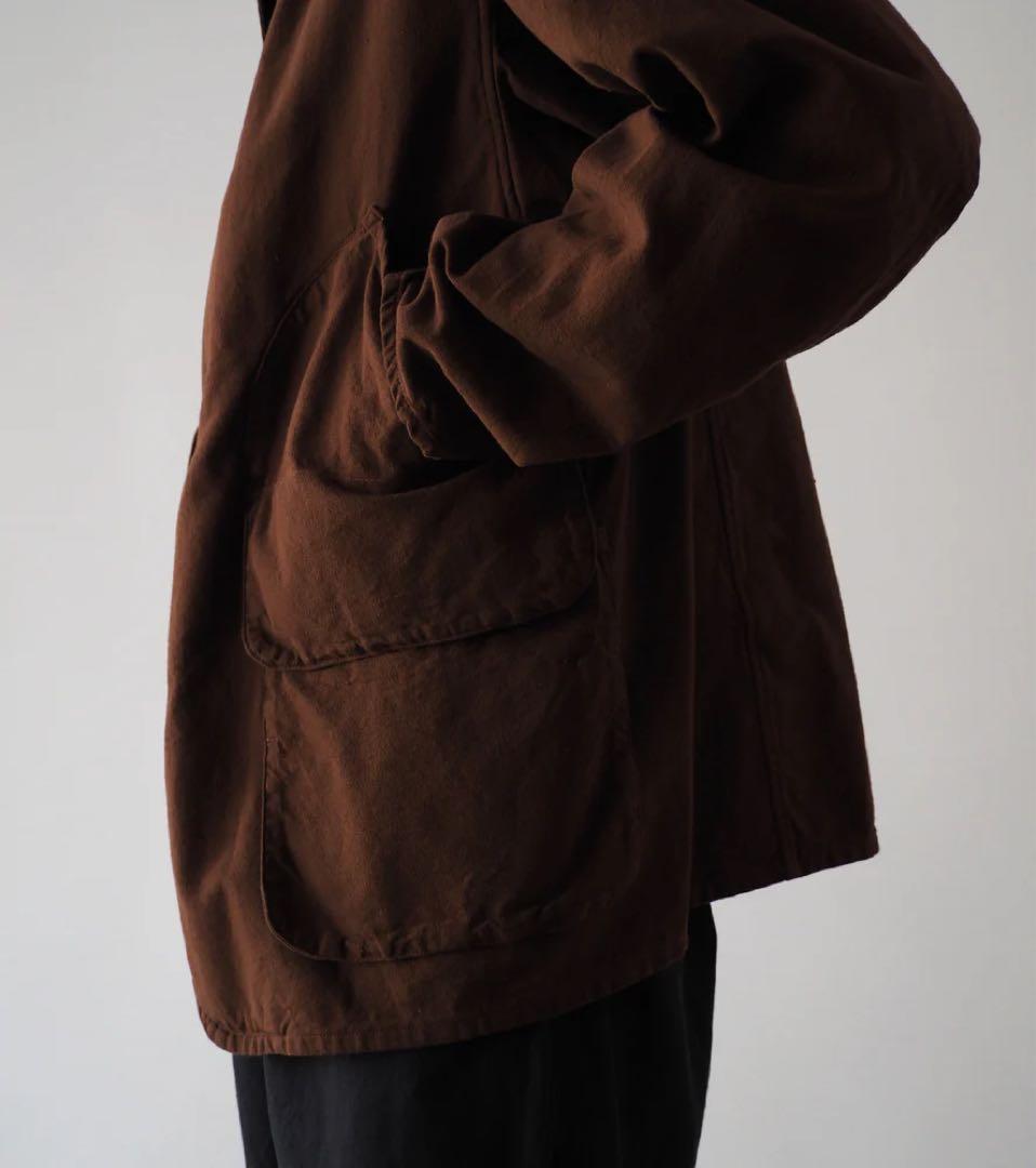 COMOLI コットン ダックス ハンティング ジャケット Z01-01015