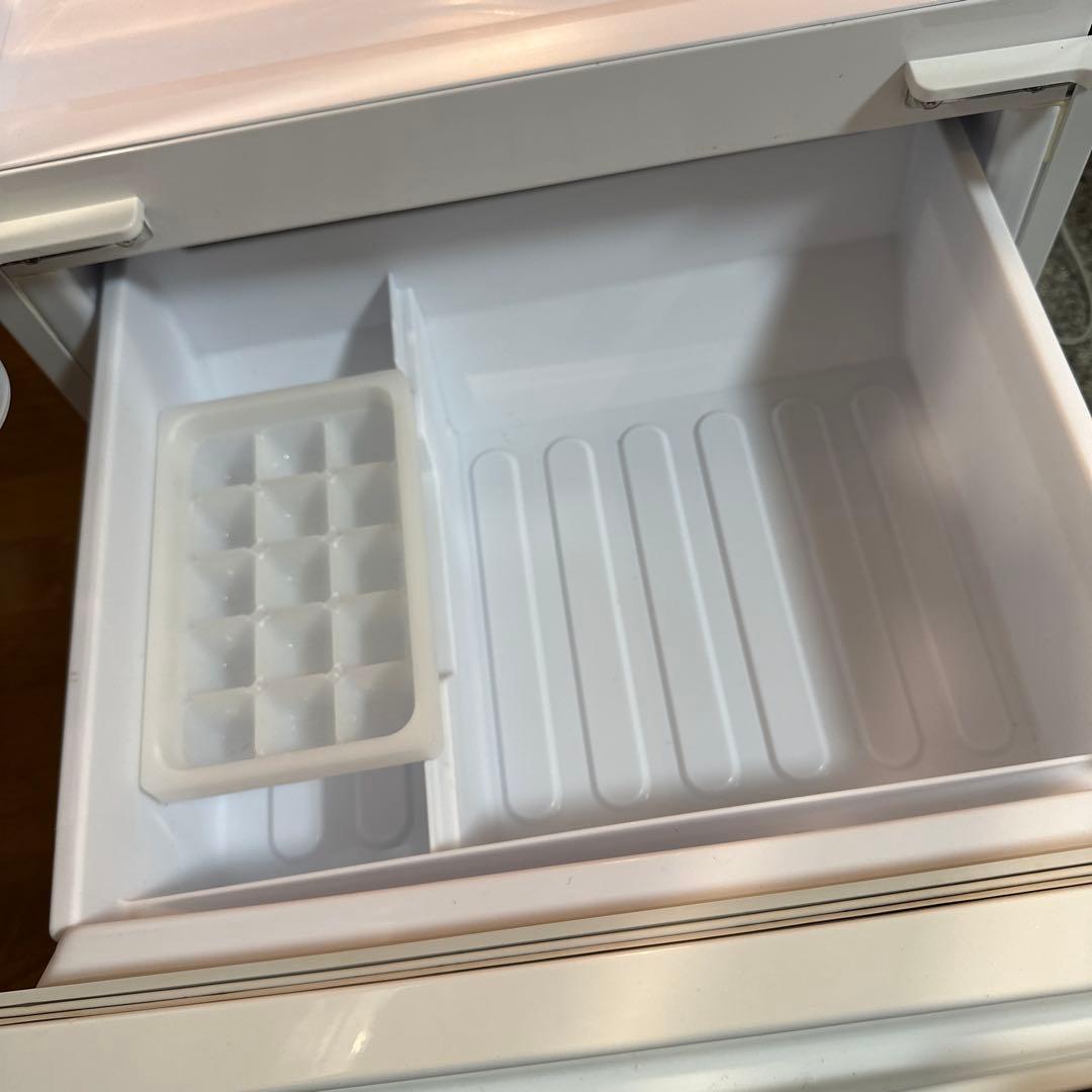 中古SHARP 137L 冷蔵庫【SJ-UY14-W】　どっちもドア