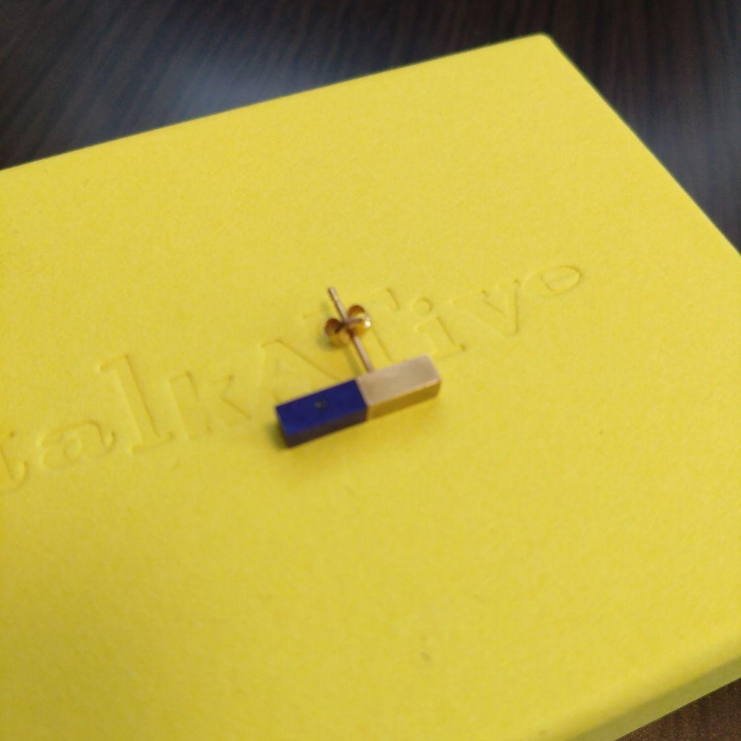 talkative トーカティブ　stick_Pierced ラピスラズリ　片耳