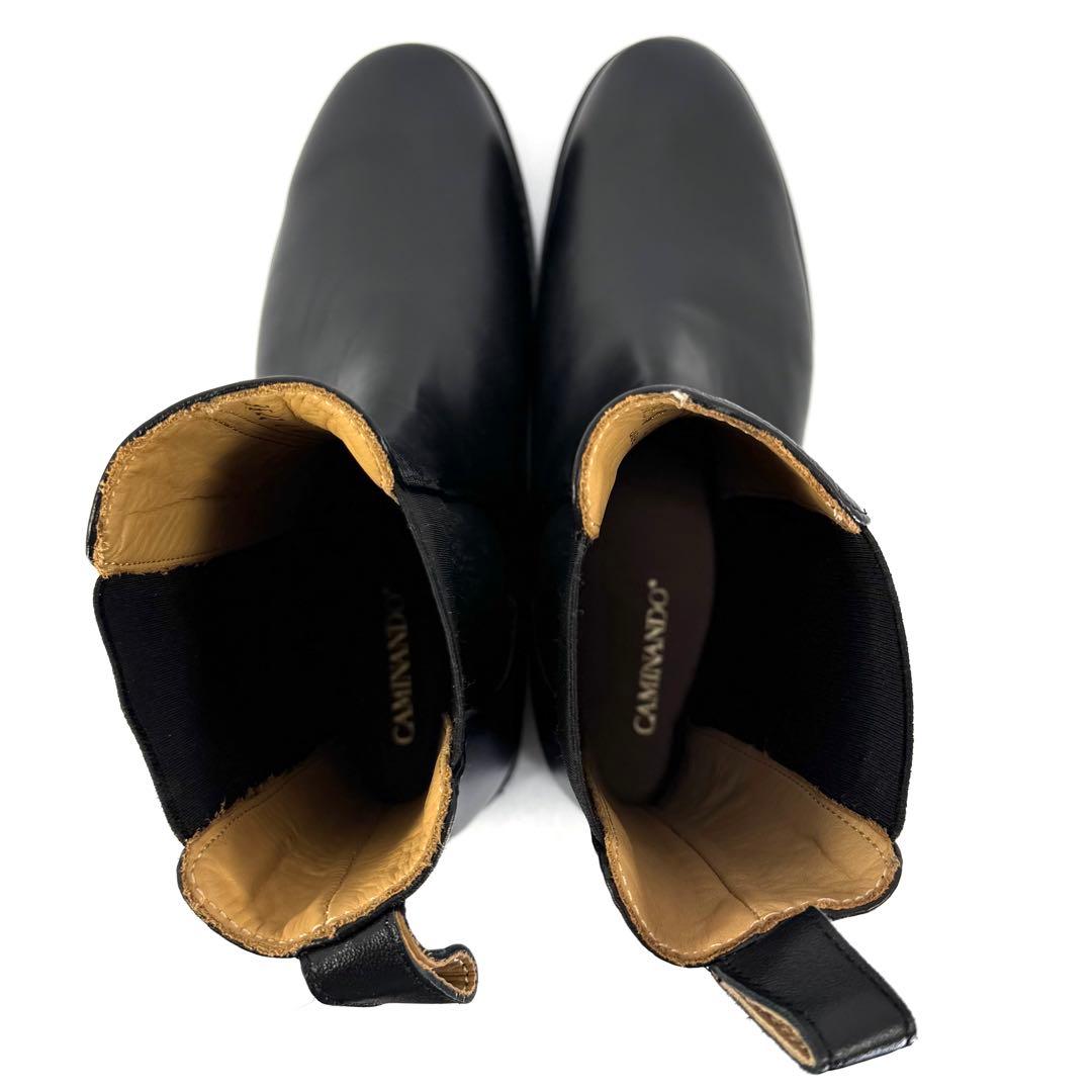 【CAMINANDO】カミナンド（25cm） サイドゴアブーツ 別注 美品