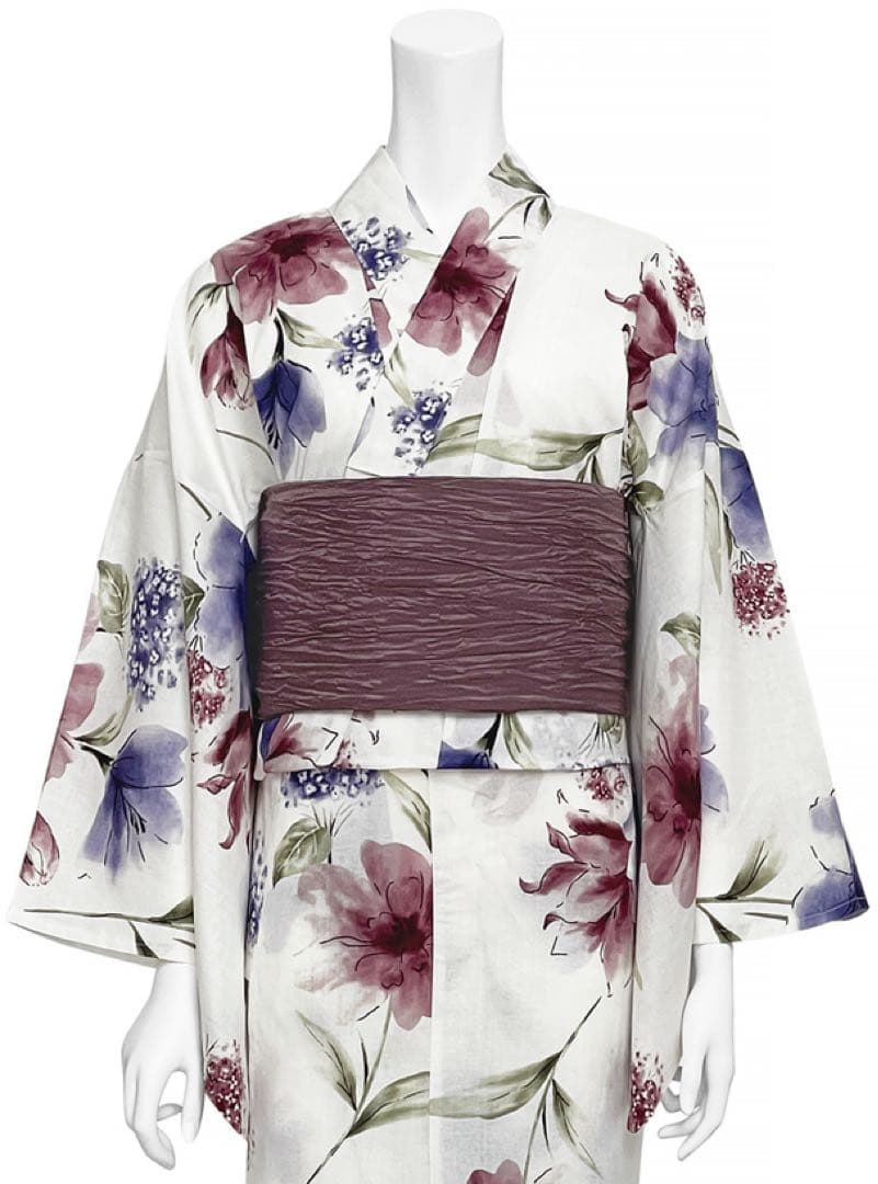 浴衣 Ｒちゃん着用 作り帯 ヘアアクセ 扇子 4点セット 即日発送可能