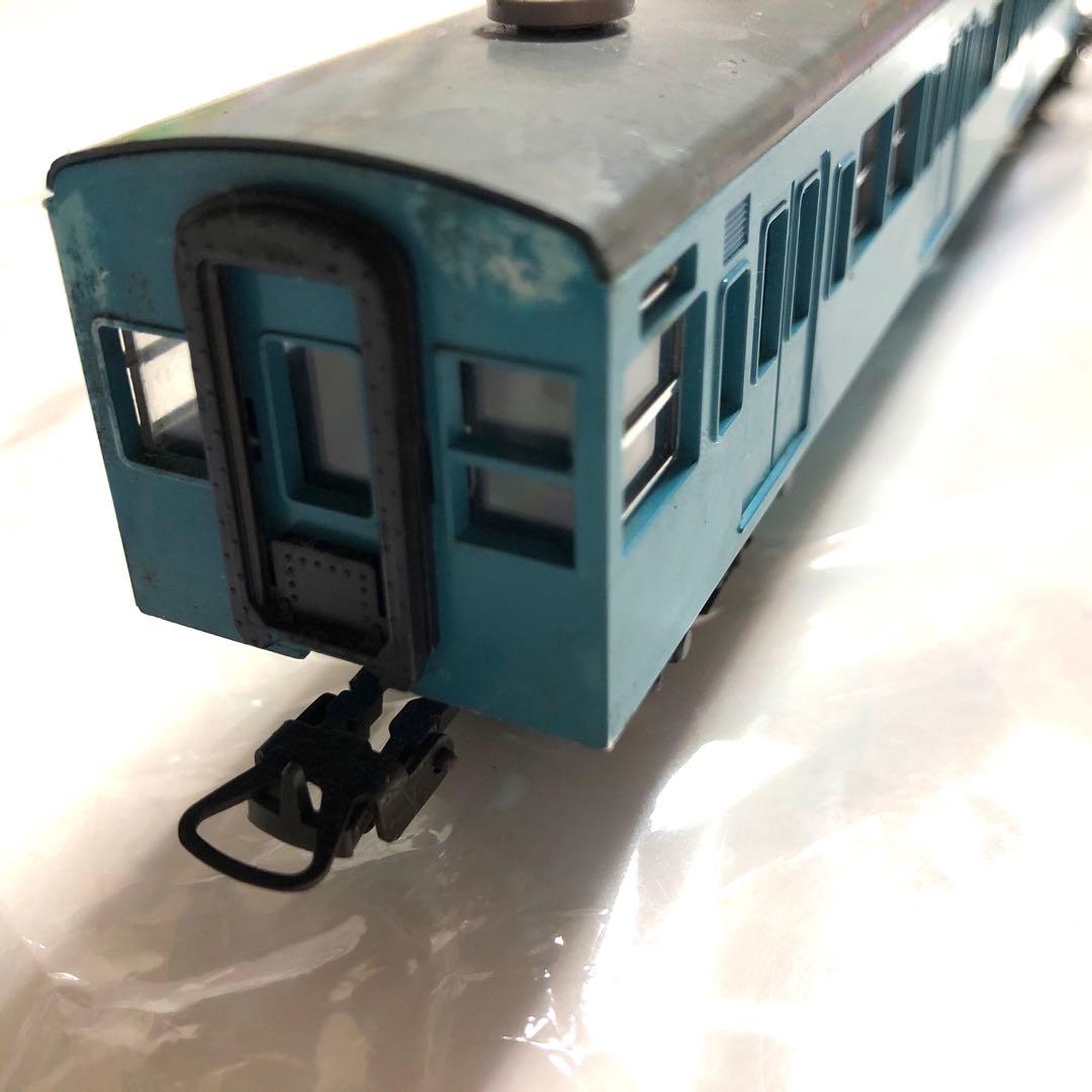 HOゲージ 103系通勤電車　スカイブルー　3両セット