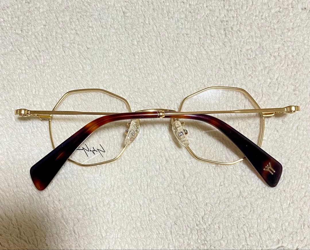 新品Yohji Yamamoto ヨウジ ヤマモト　メガネ　眼鏡　オクタゴン