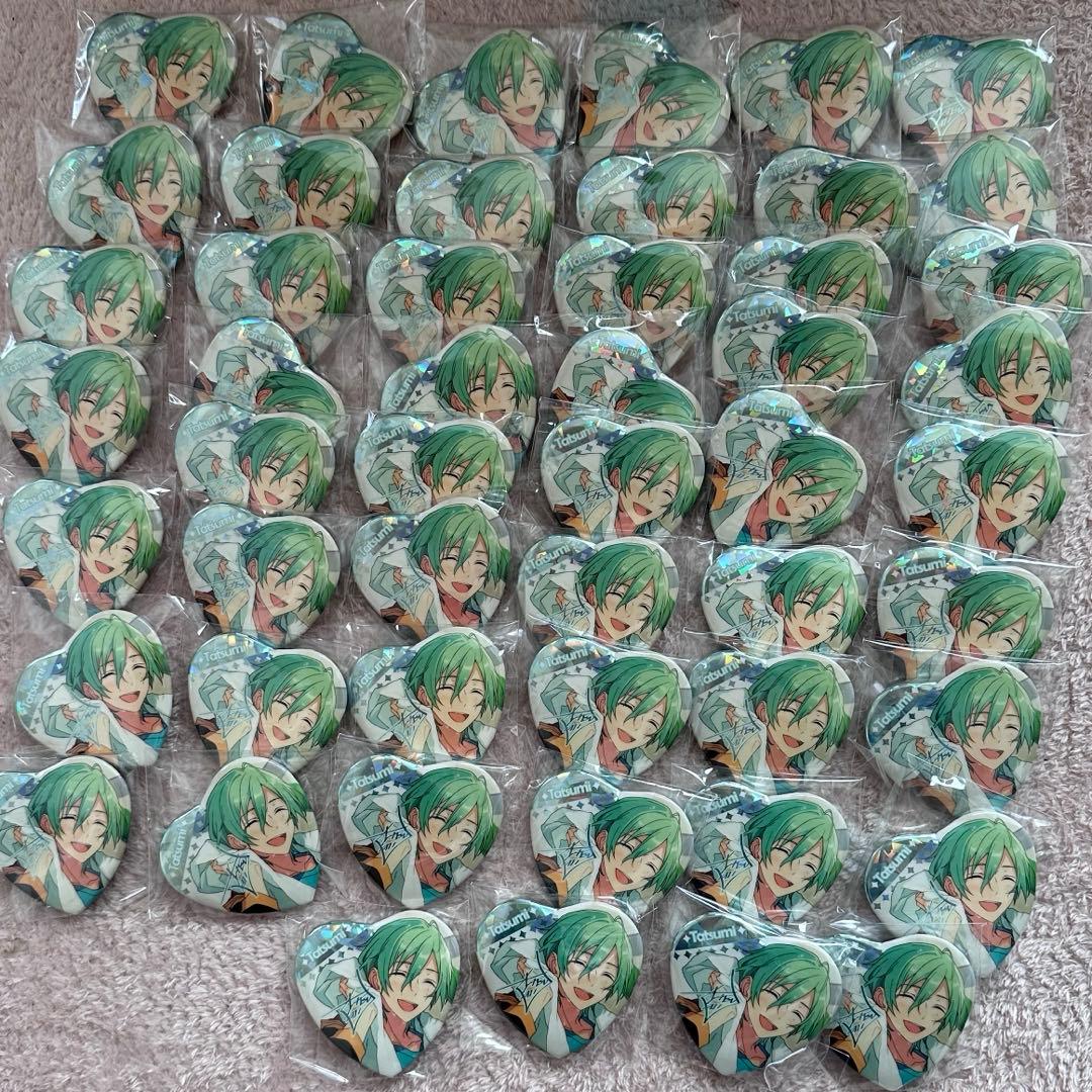 風早巽 ハート缶バッジ 51点 まとめ売り