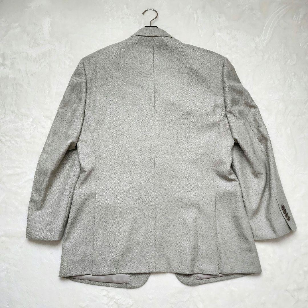 【新品】サヴィルロウ カシミヤ ウール テーラードジャケット XL・AB6