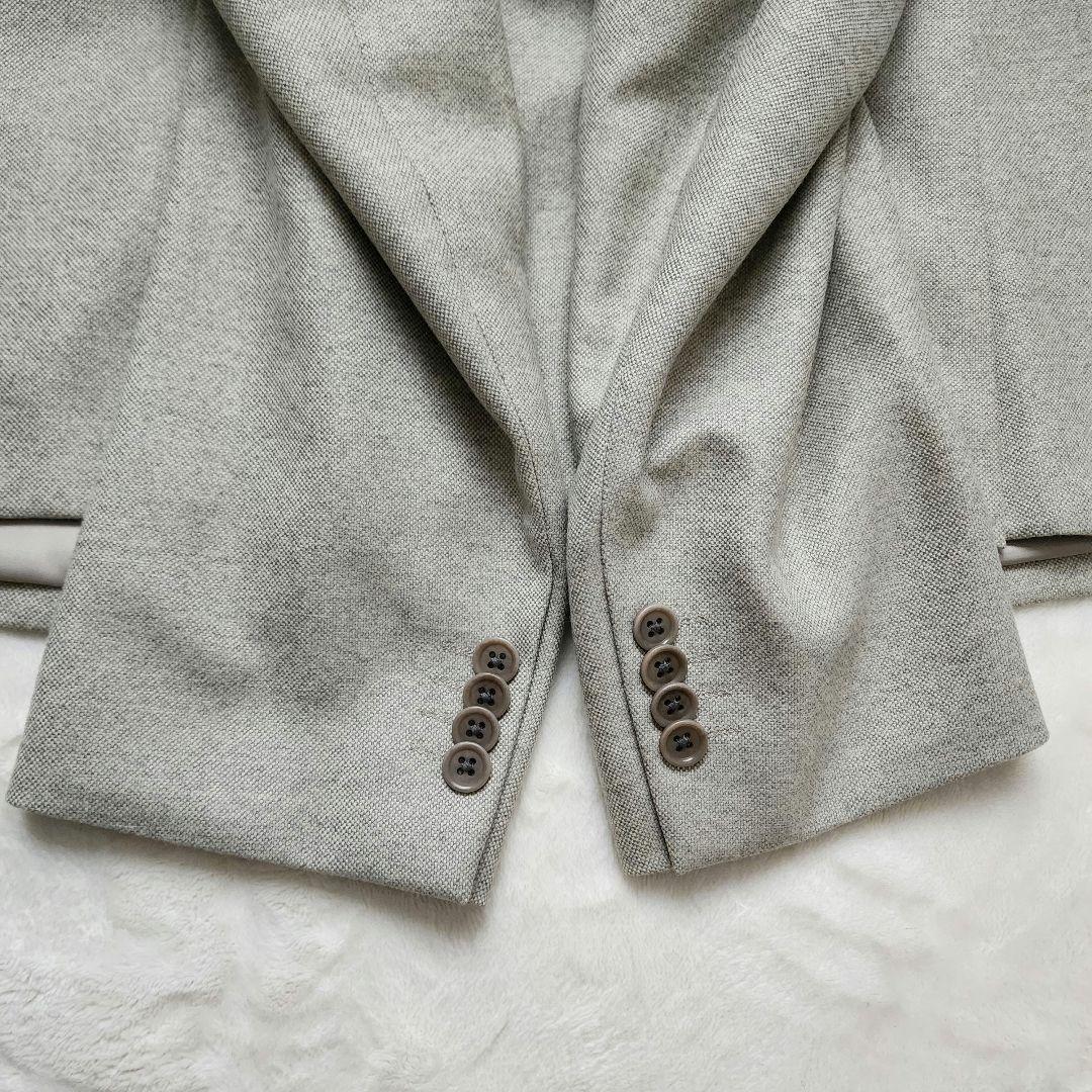 【新品】サヴィルロウ カシミヤ ウール テーラードジャケット XL・AB6